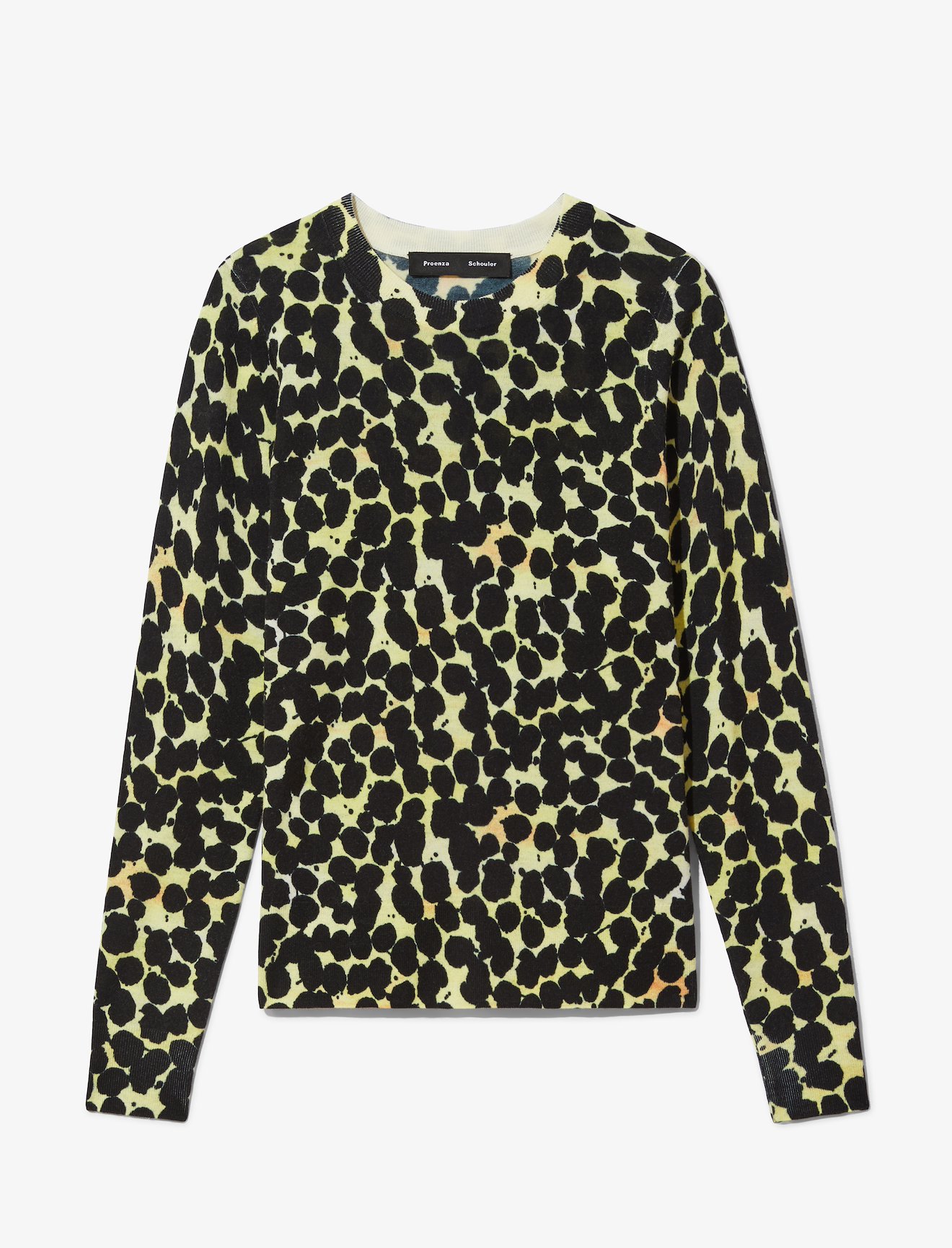 Painted Dot Merino Crewneck #4