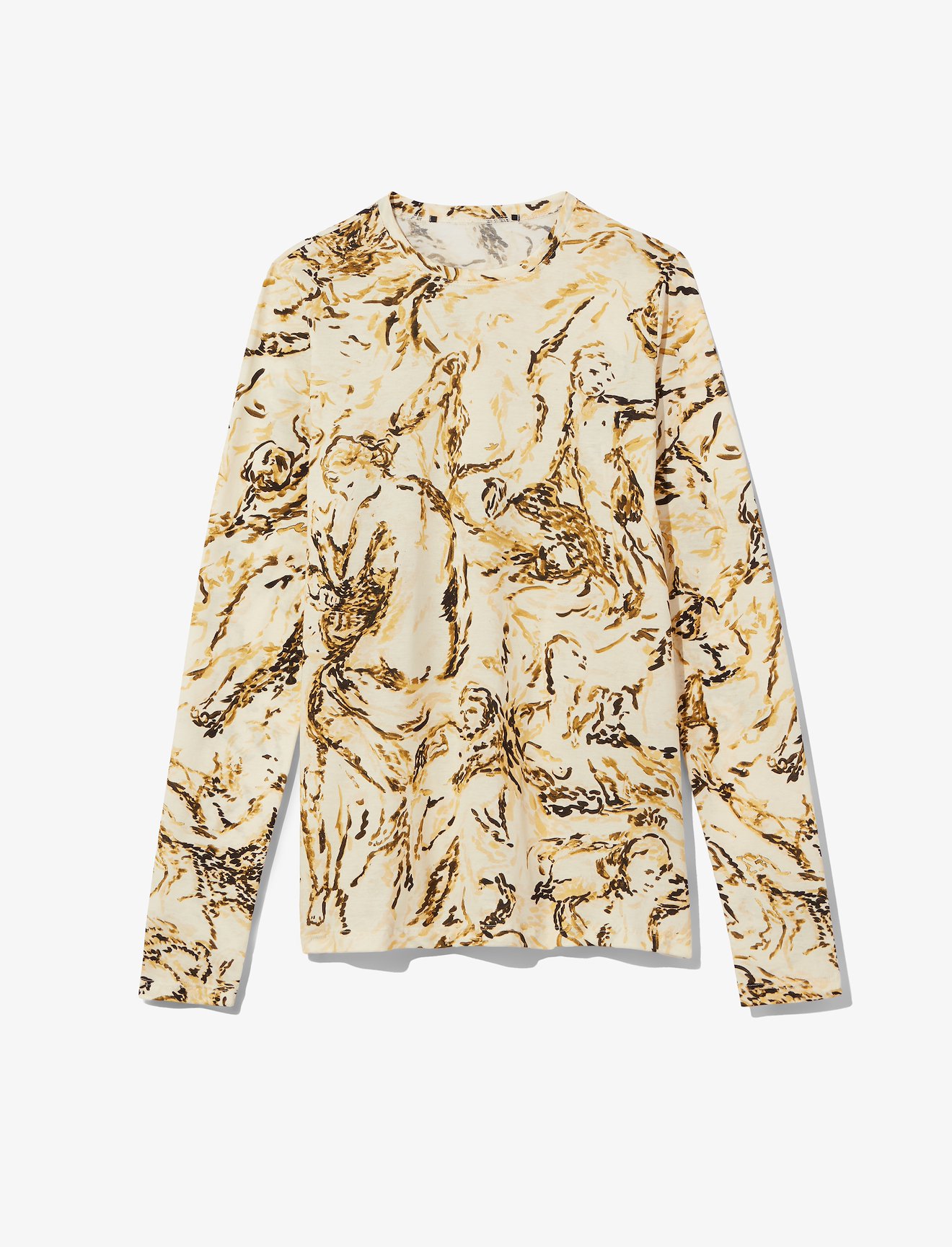 Painted Figures Long Sleeve T-Shirt