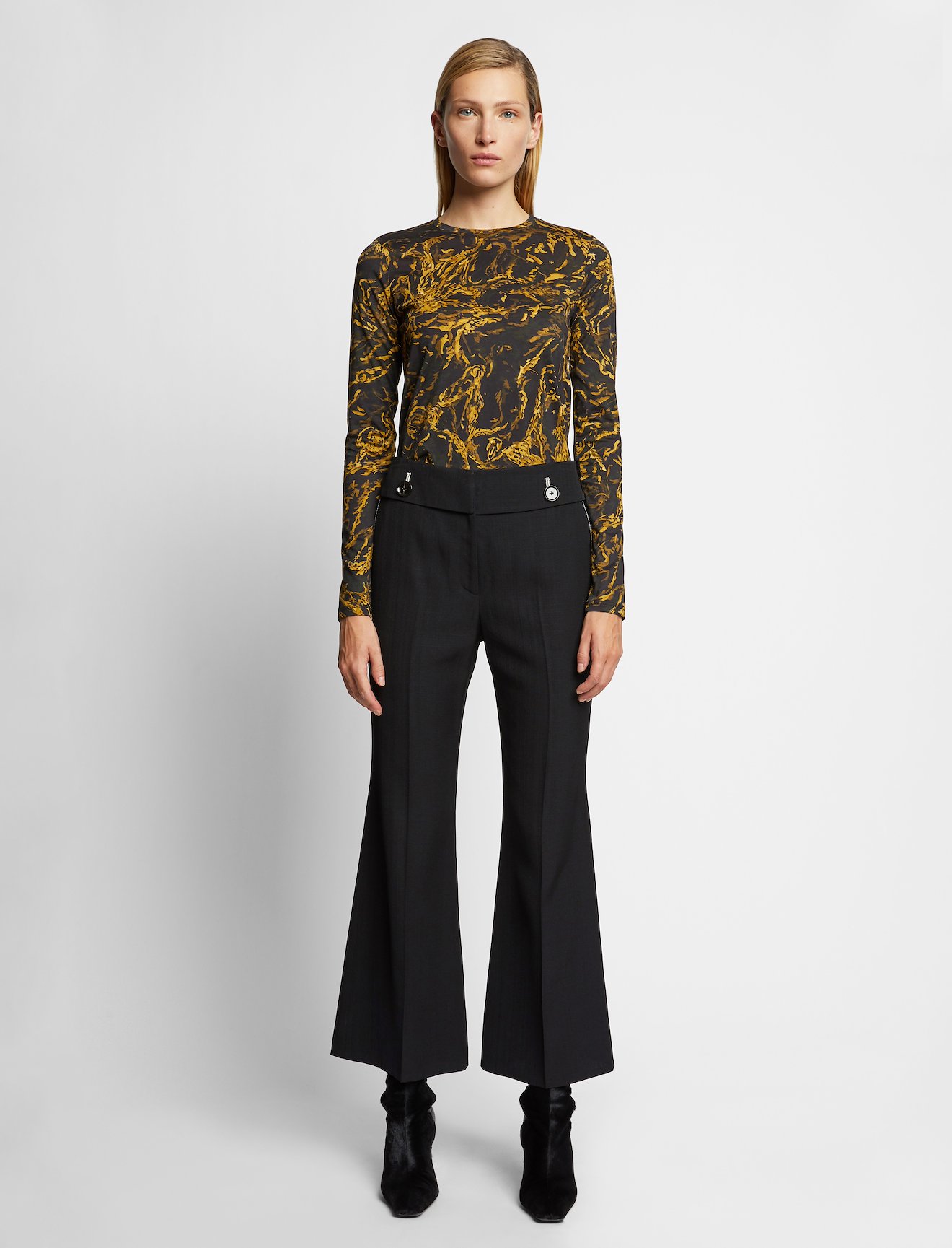 Painted Figures Long Sleeve T-Shirt #1