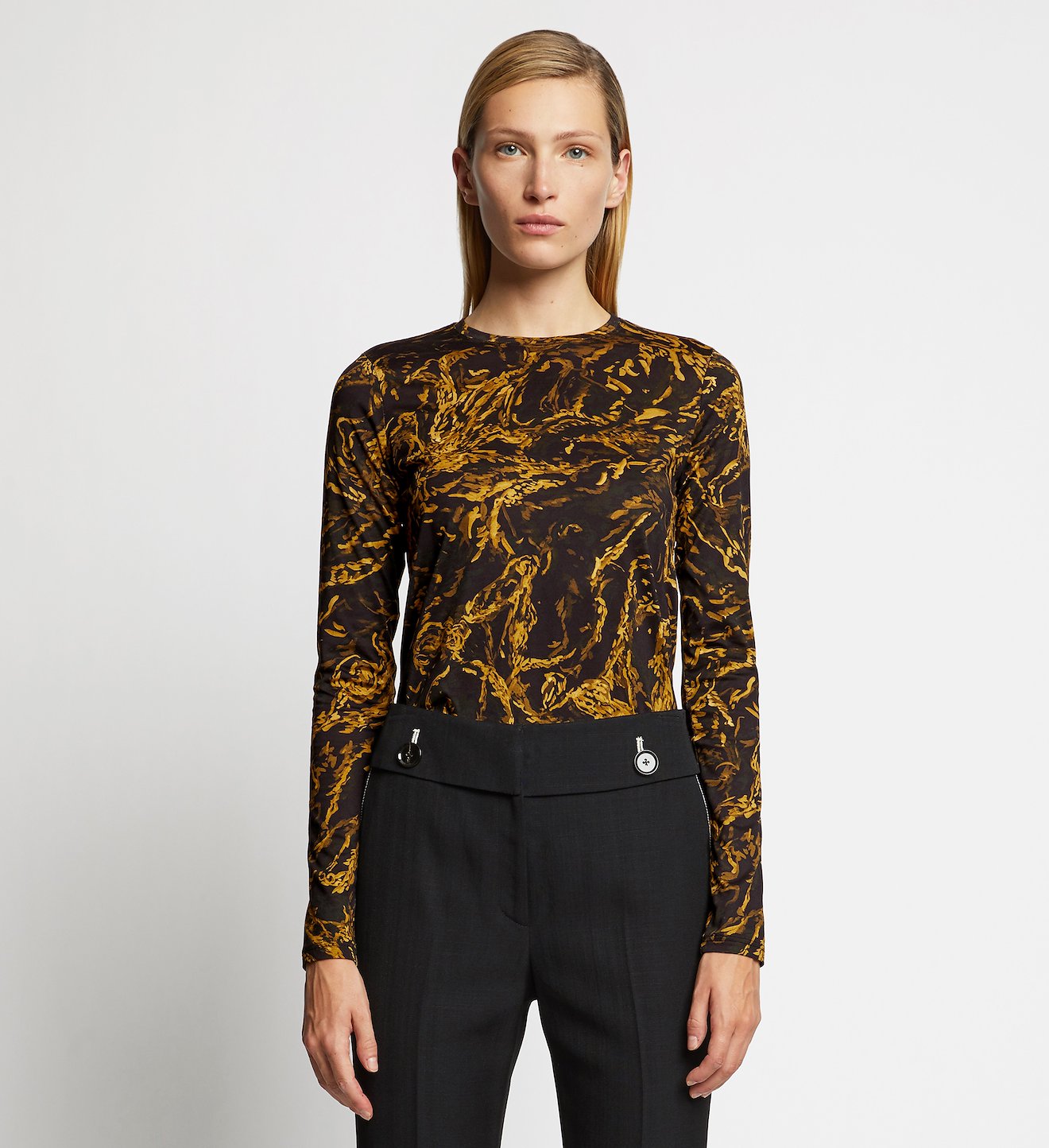 Painted Figures Long Sleeve T-Shirt