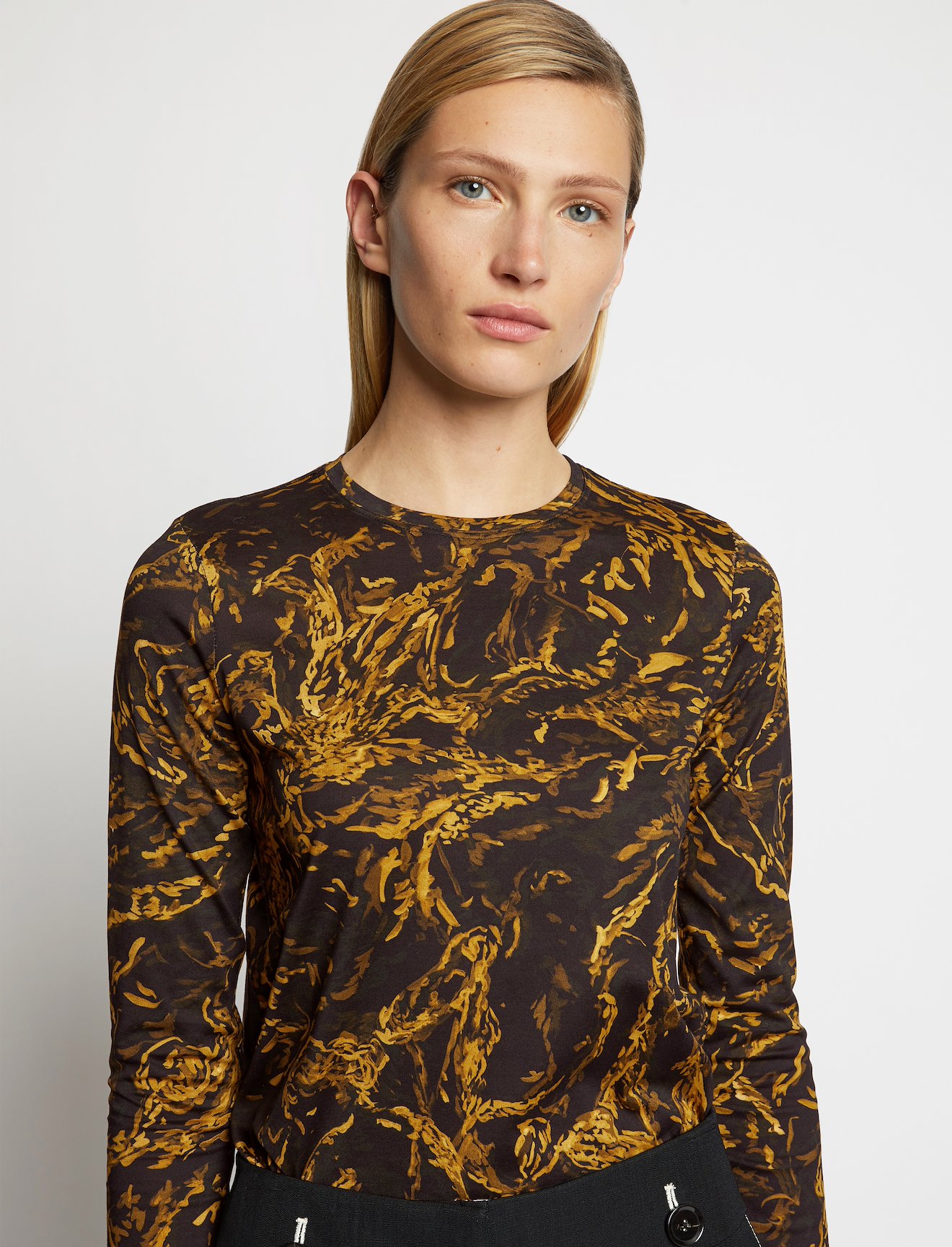 Painted Figures Long Sleeve T-Shirt #3
