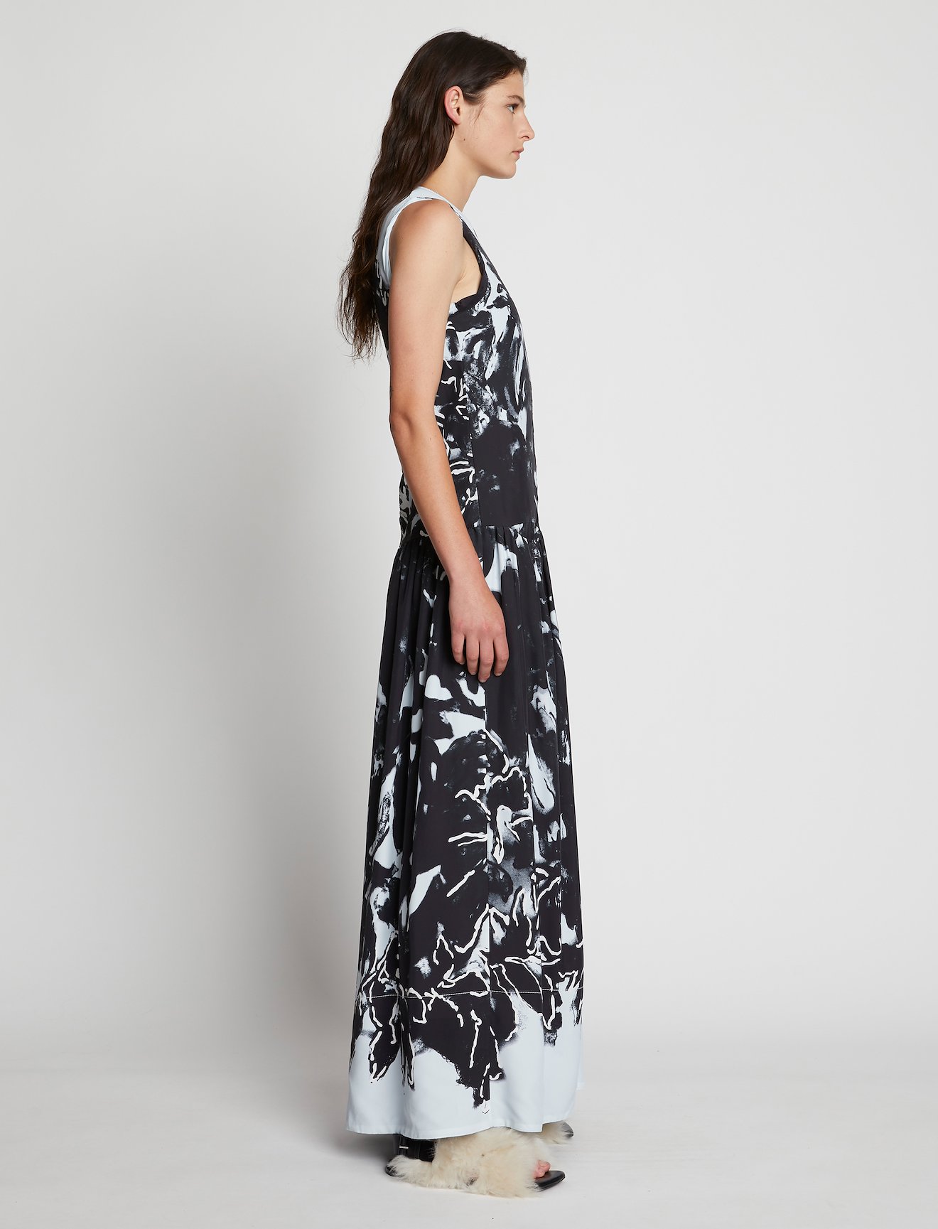 Painted Floral Dress #1
