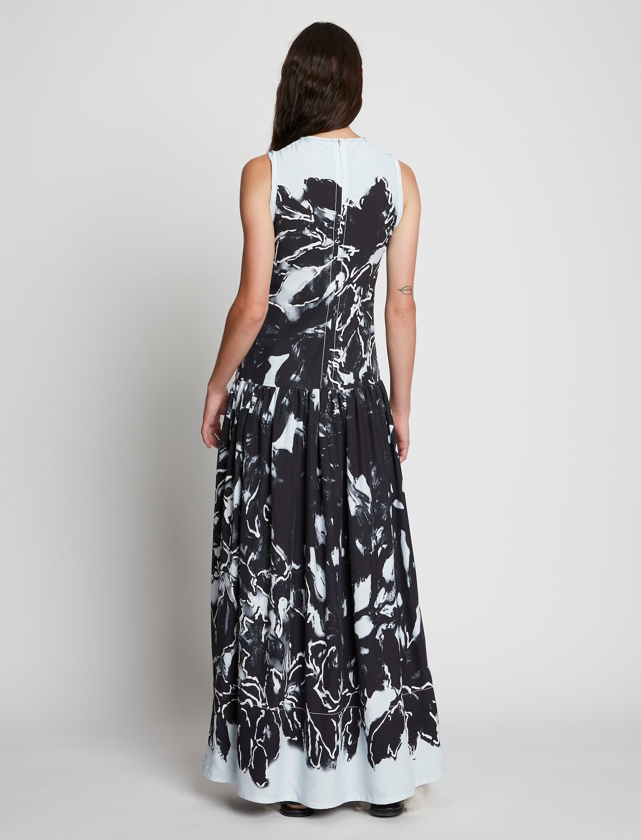 Painted Floral Dress #2