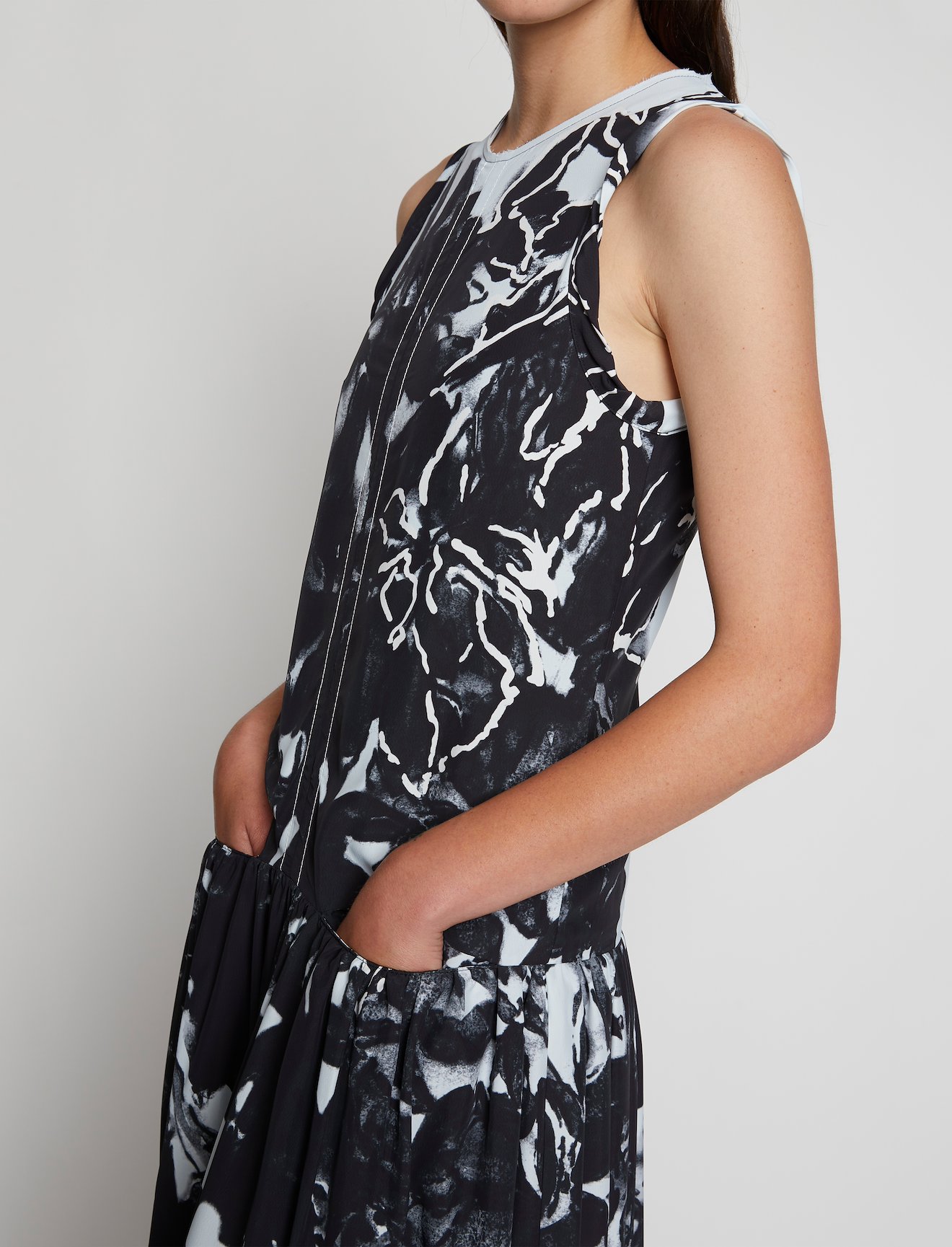 Painted Floral Dress #3