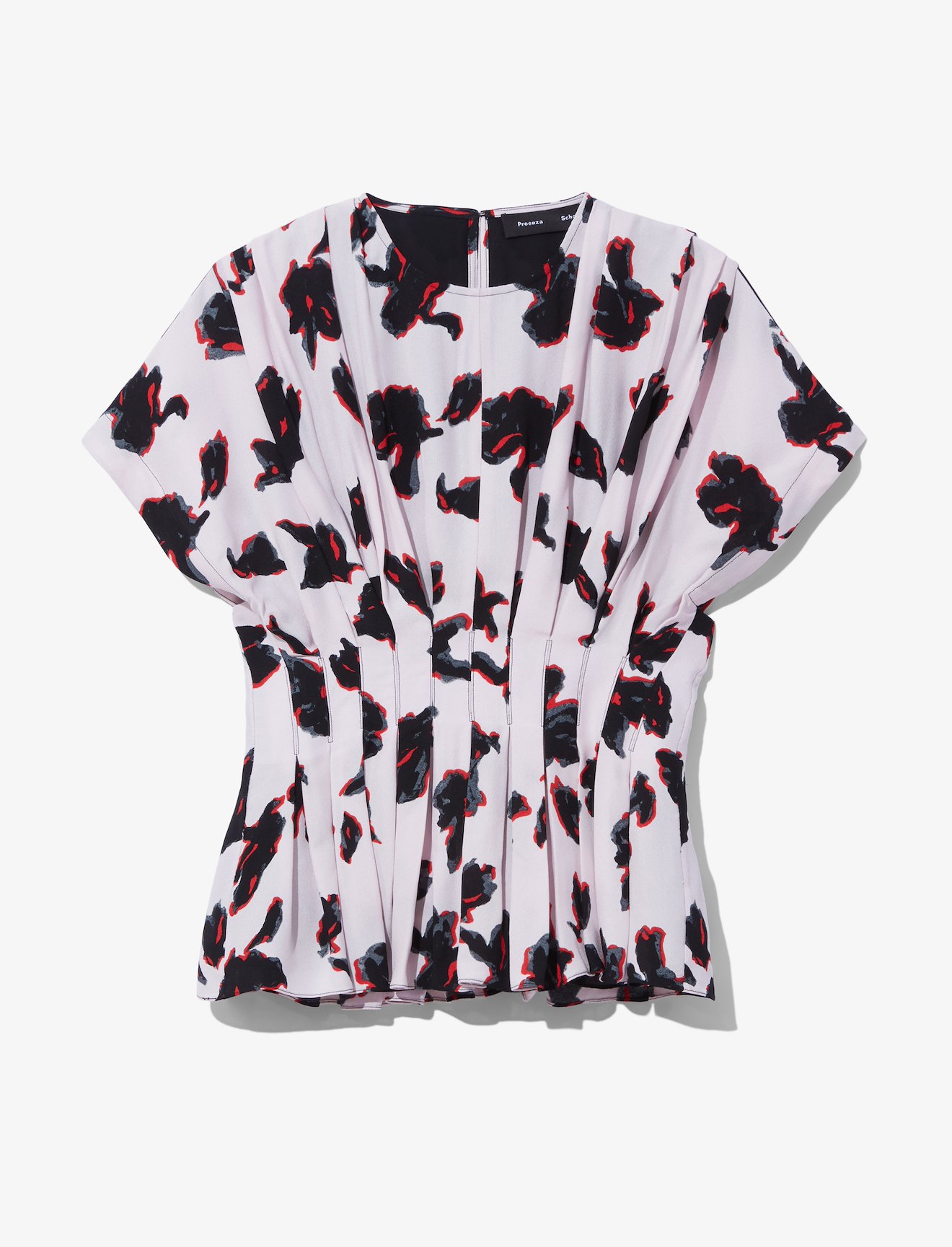 Painted Iris Fitted Waist Top #4