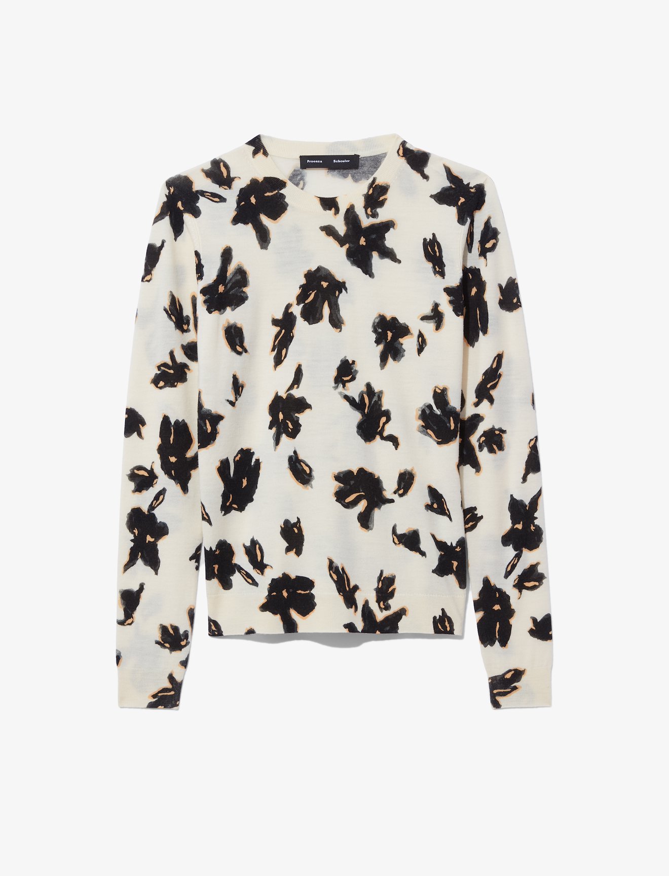 Painted Iris Knit Top #4