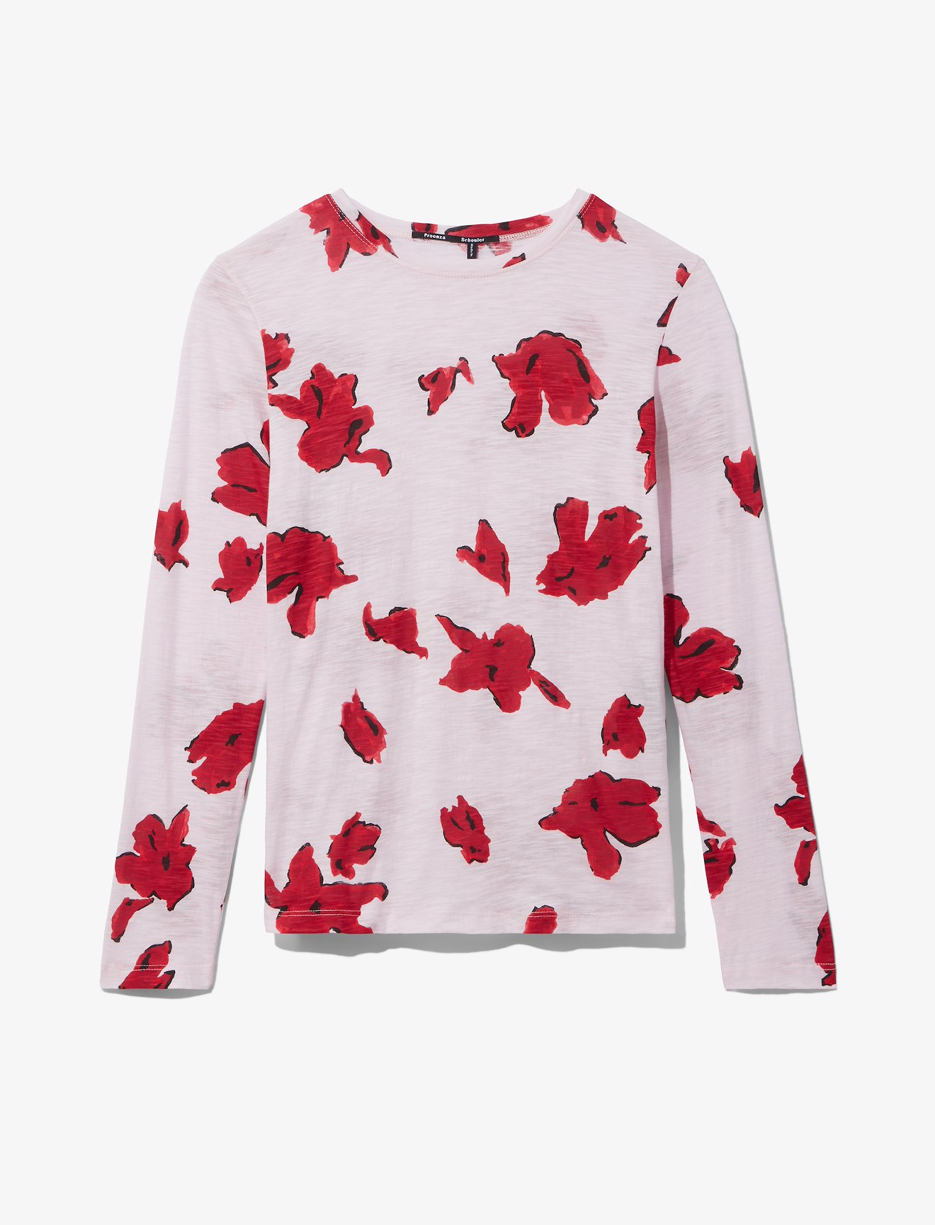 Painted Iris Long Sleeve T-Shirt #3