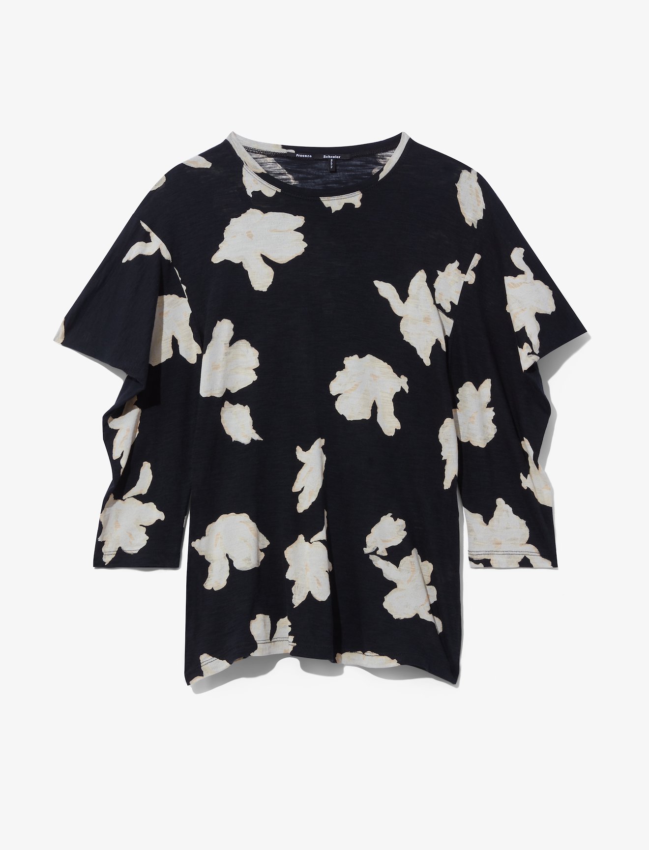 Painted Iris Puff Sleeve T-Shirt #4