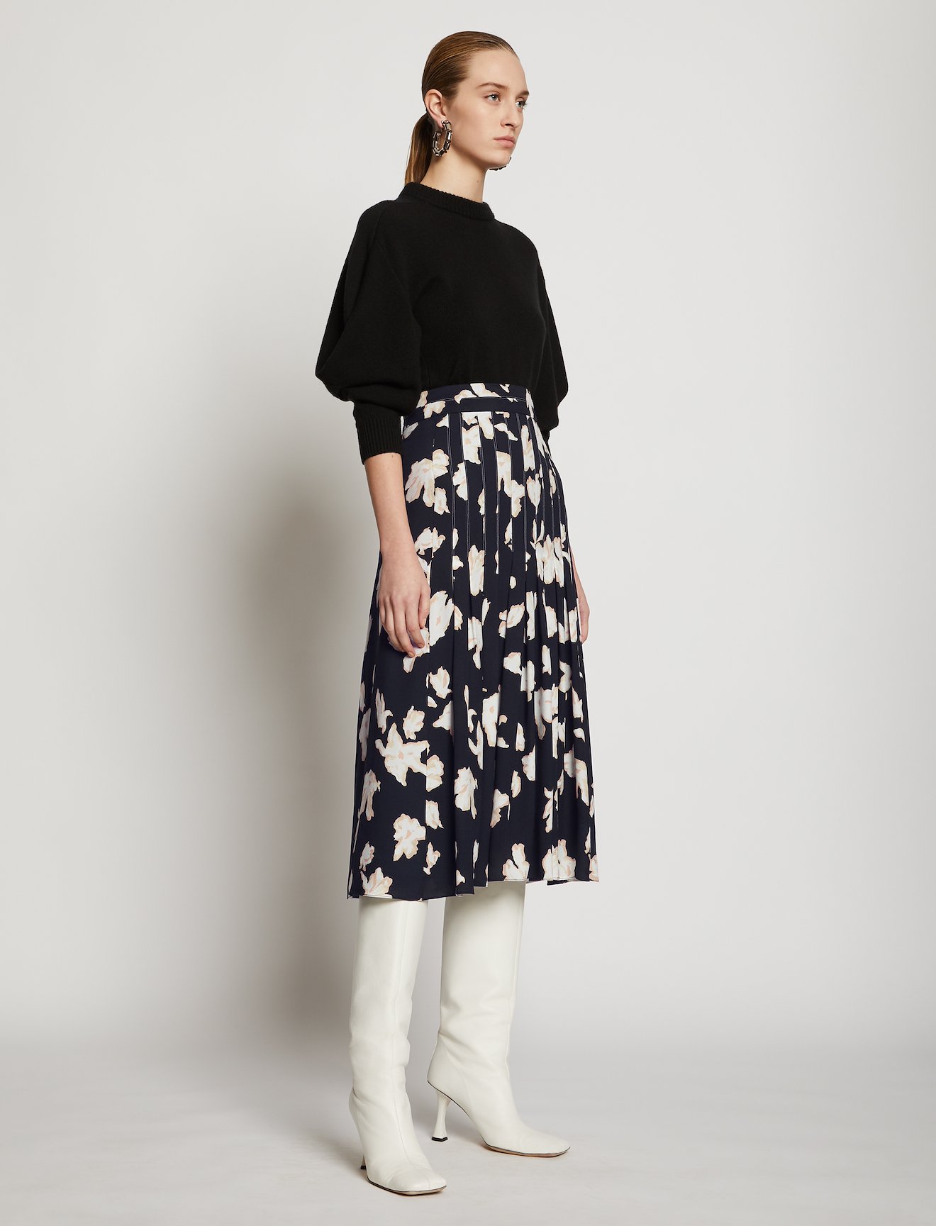 Painted Iris Skirt #1