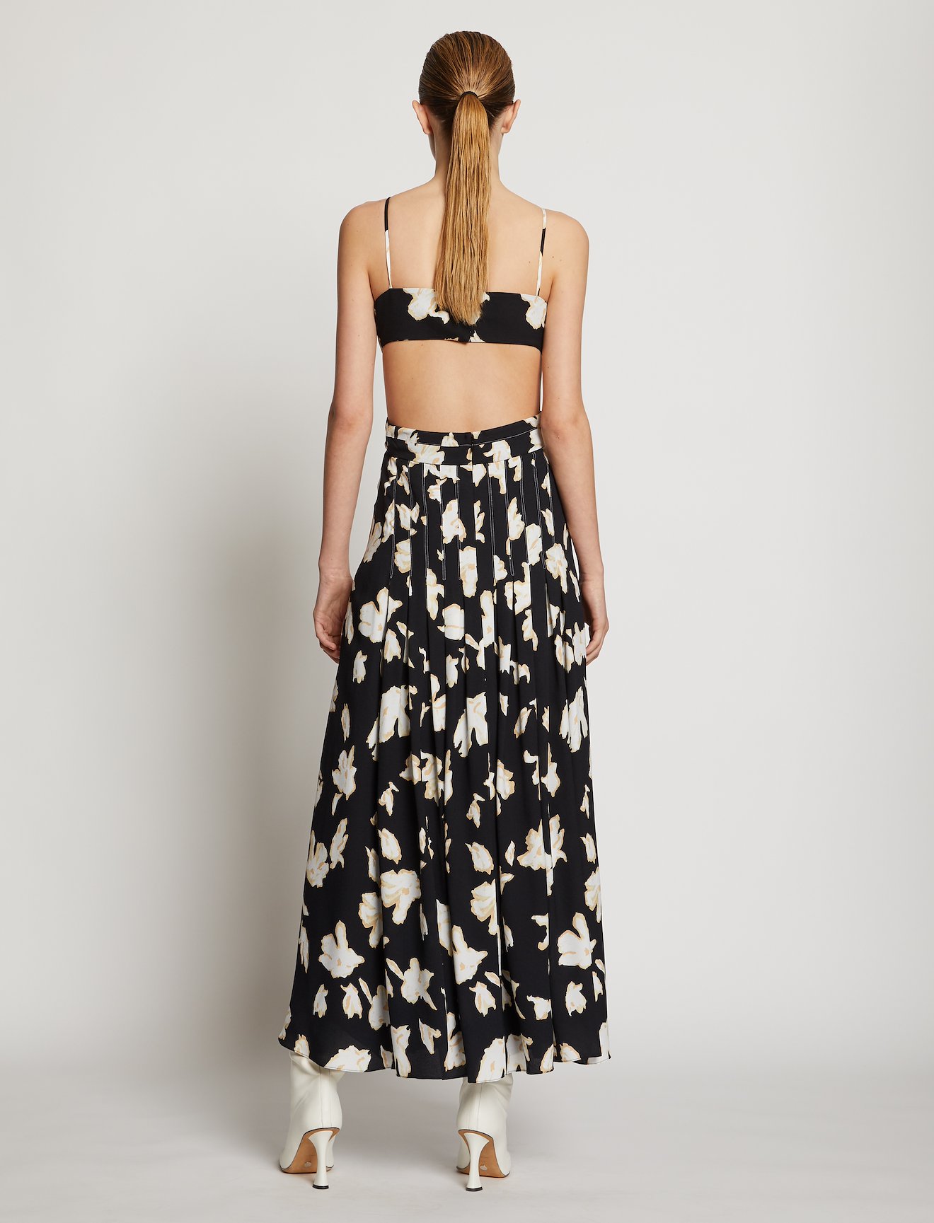 Painted Iris Sleeveless Maxi Dress #2