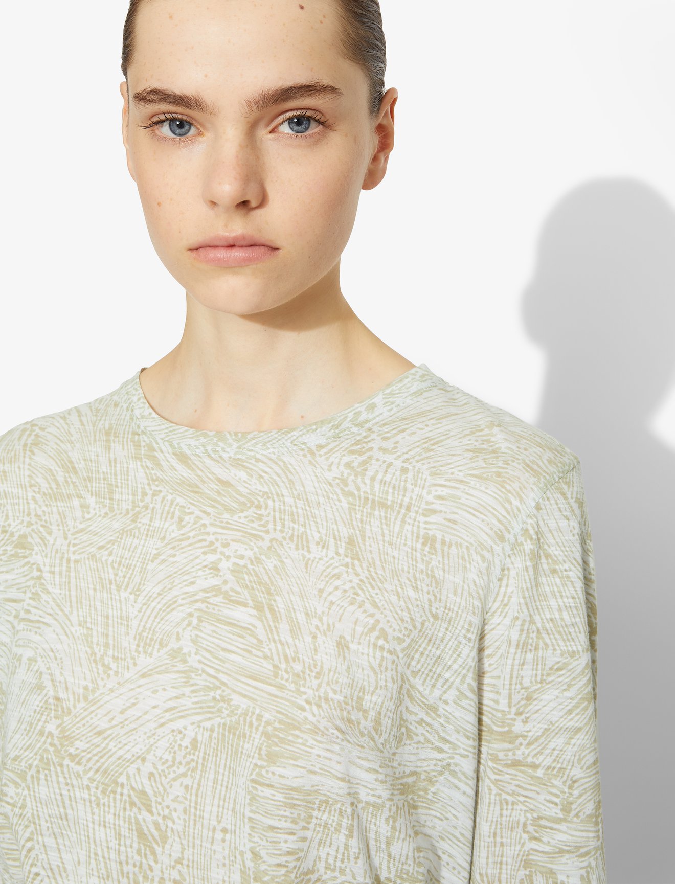 Painted Palm Long Sleeve T-Shirt #3