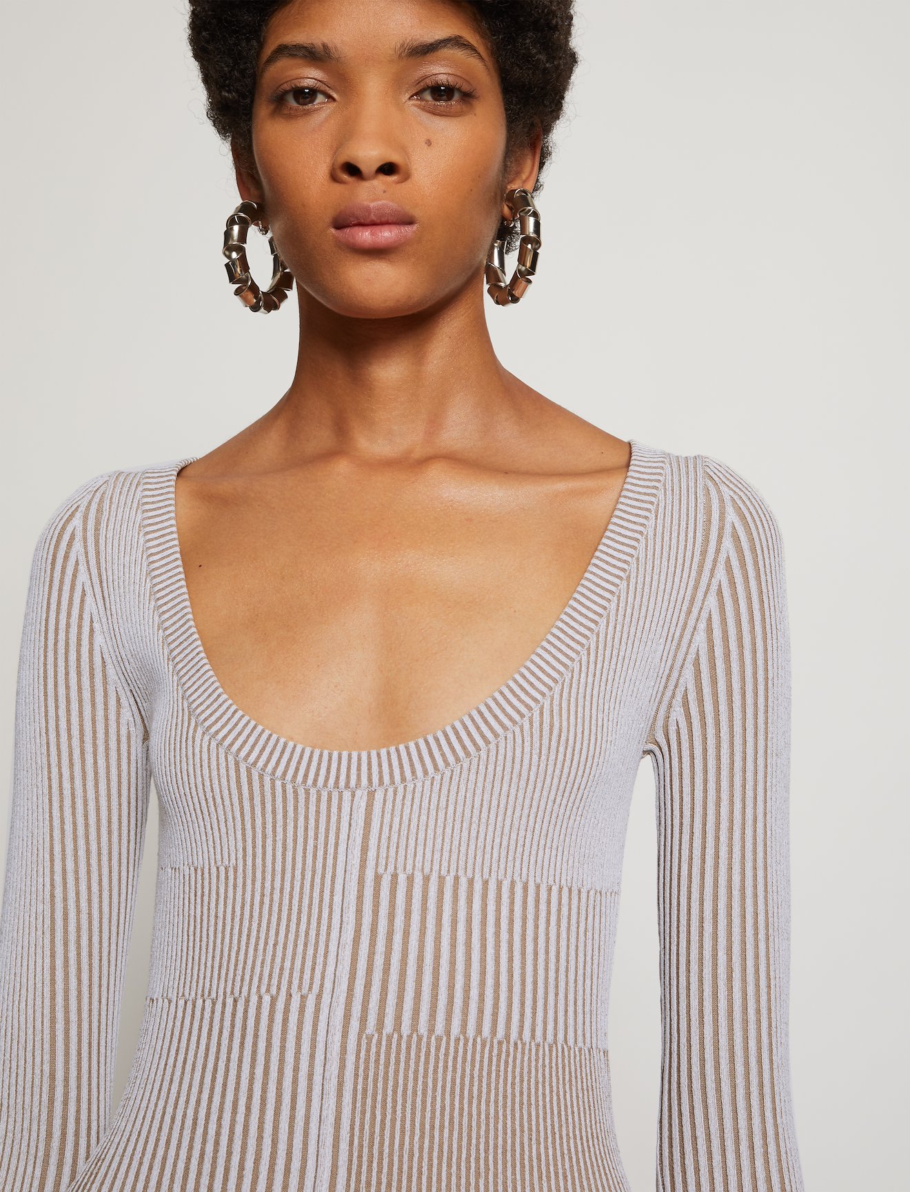 Patchwork Knit Dress #3