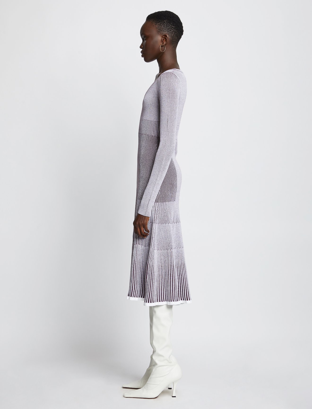 Patchwork Knit Dress #1