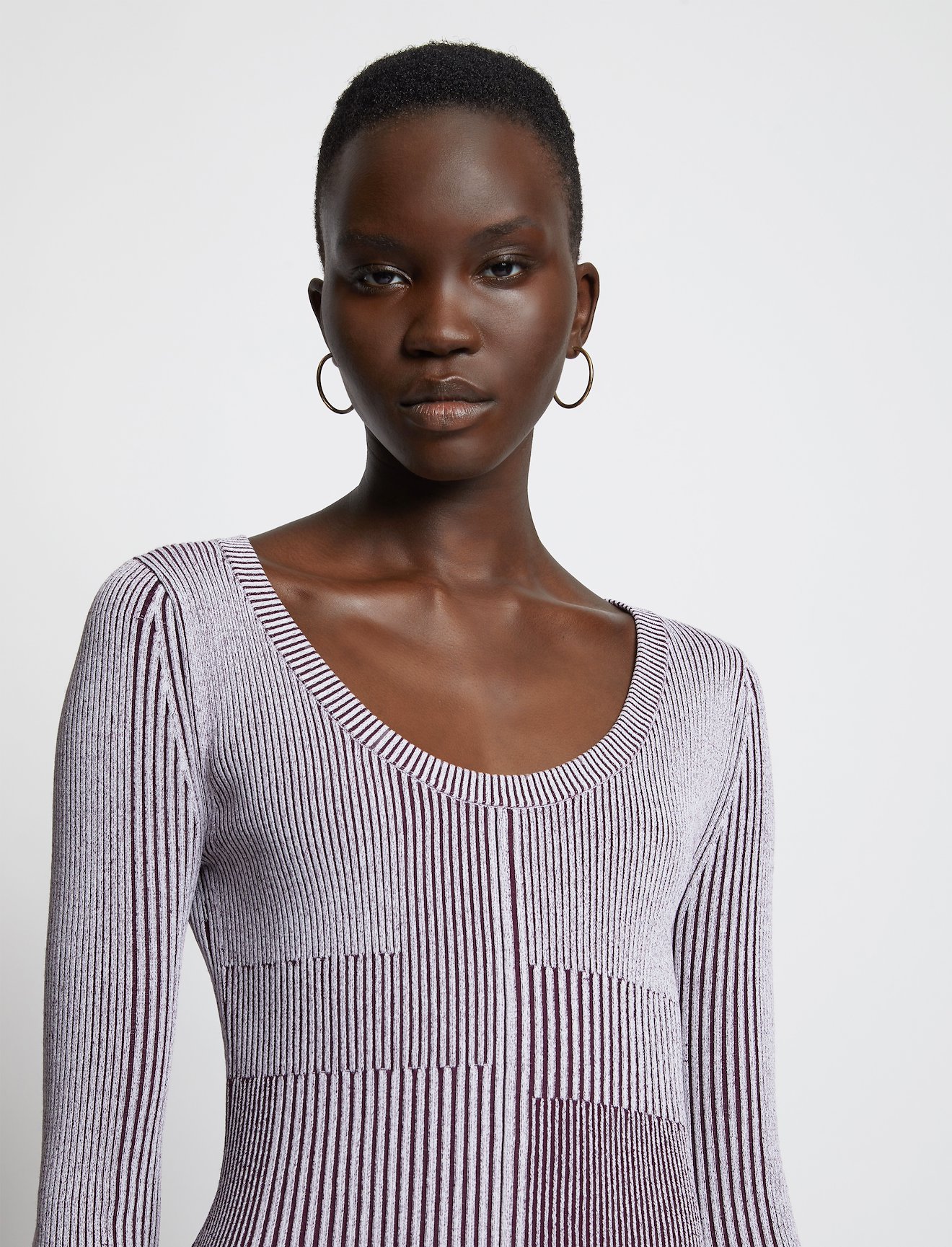 Patchwork Knit Dress #3