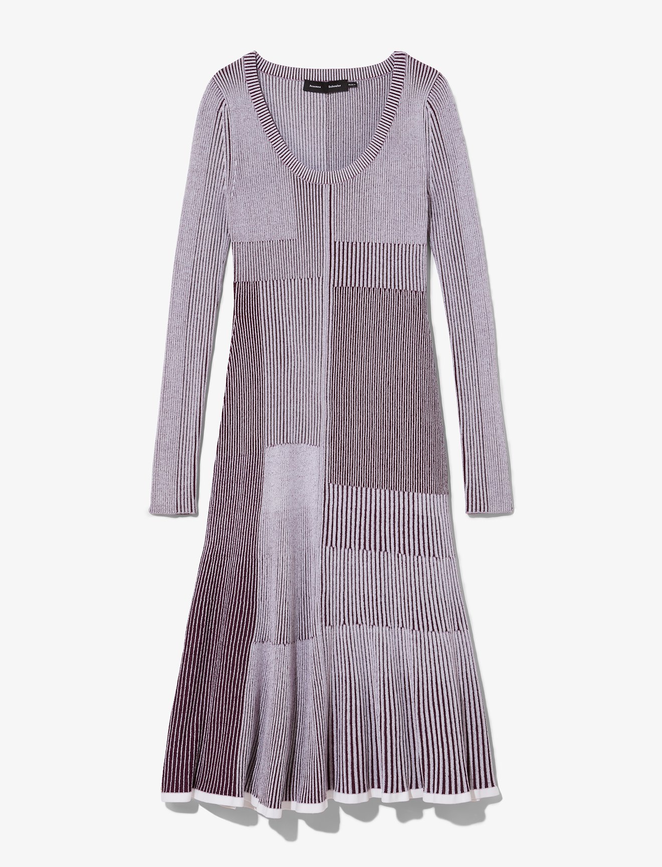 Patchwork Knit Dress #4