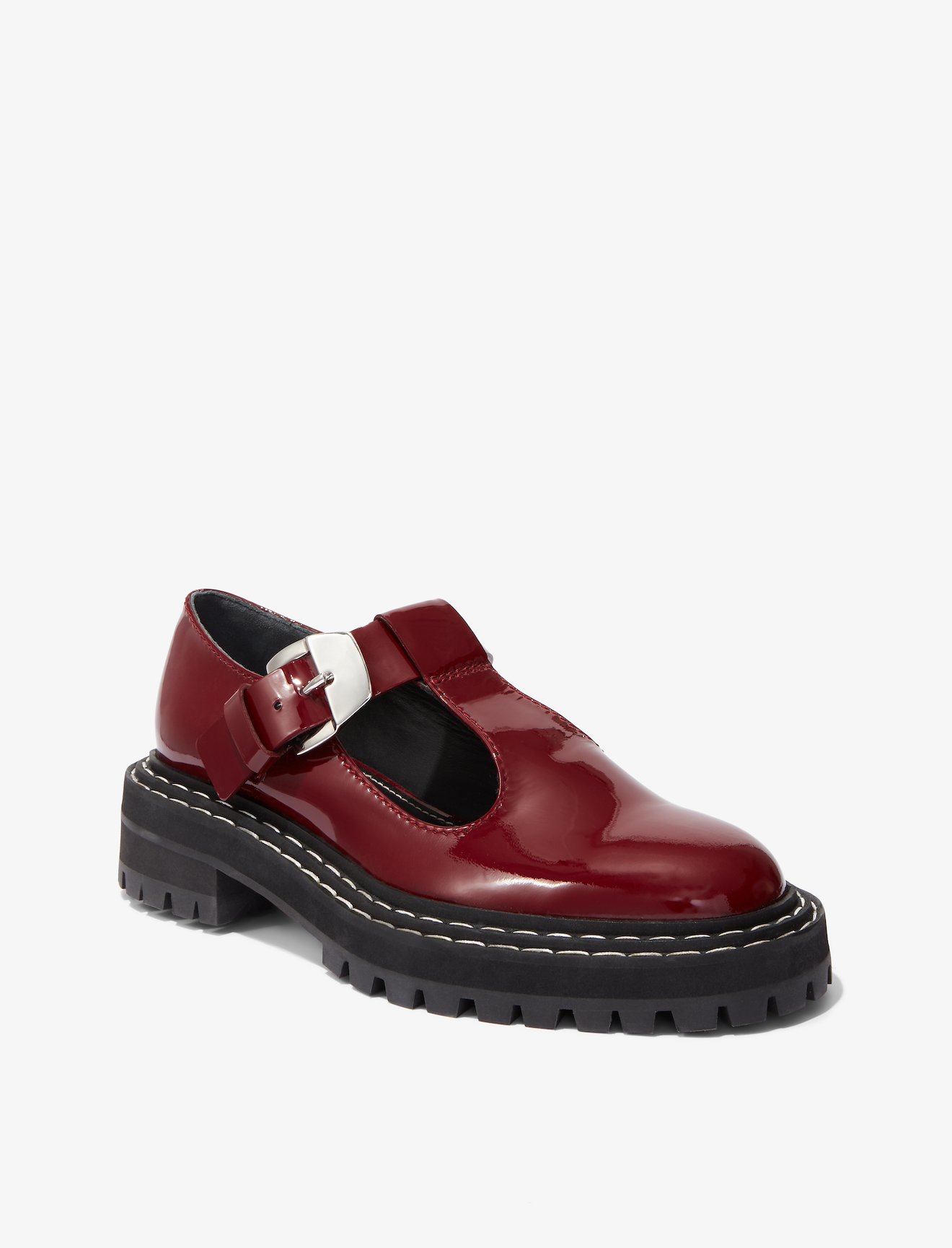 Patent Lug Sole Mary Janes #1
