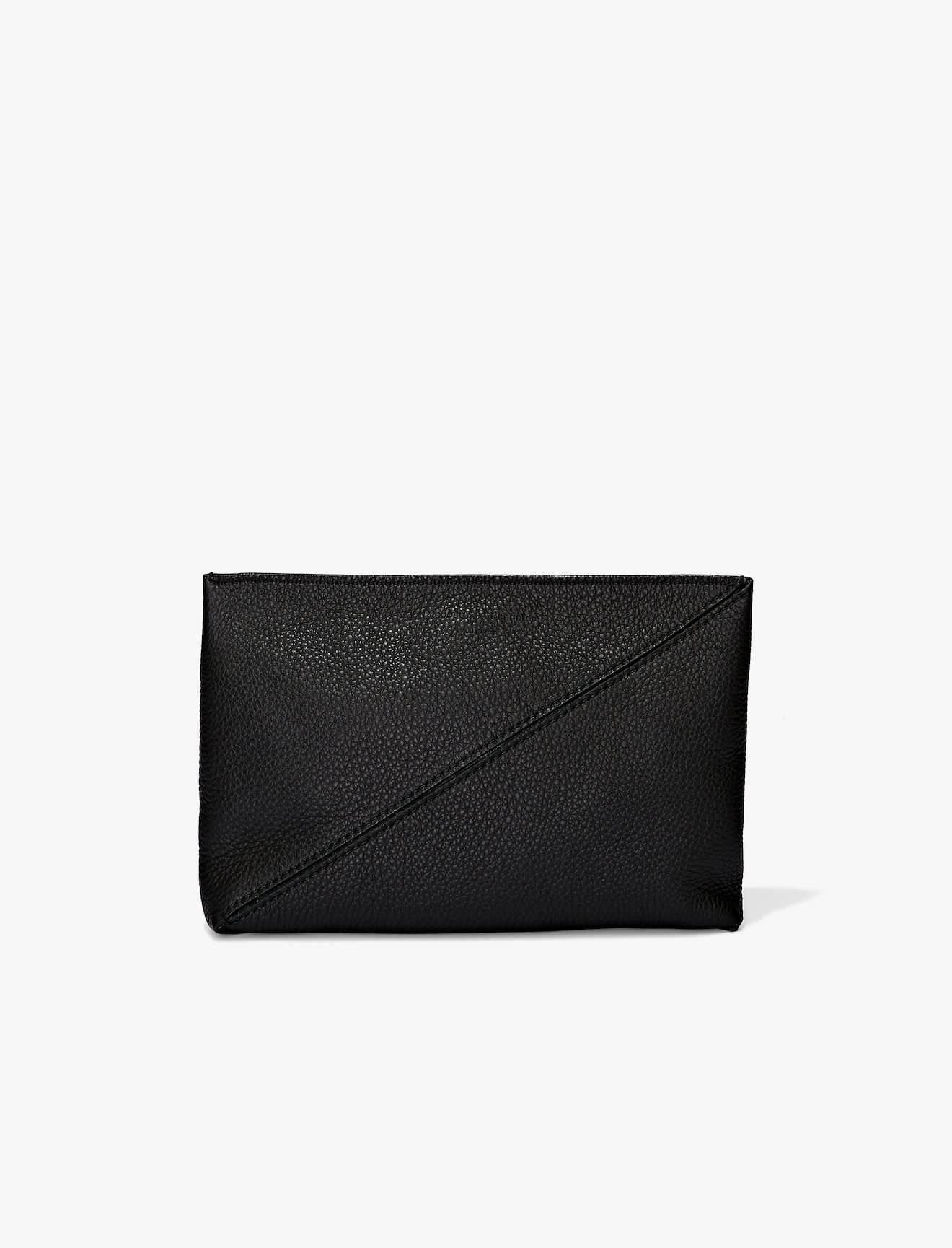 Pebbled Leather Zip Pouch #3