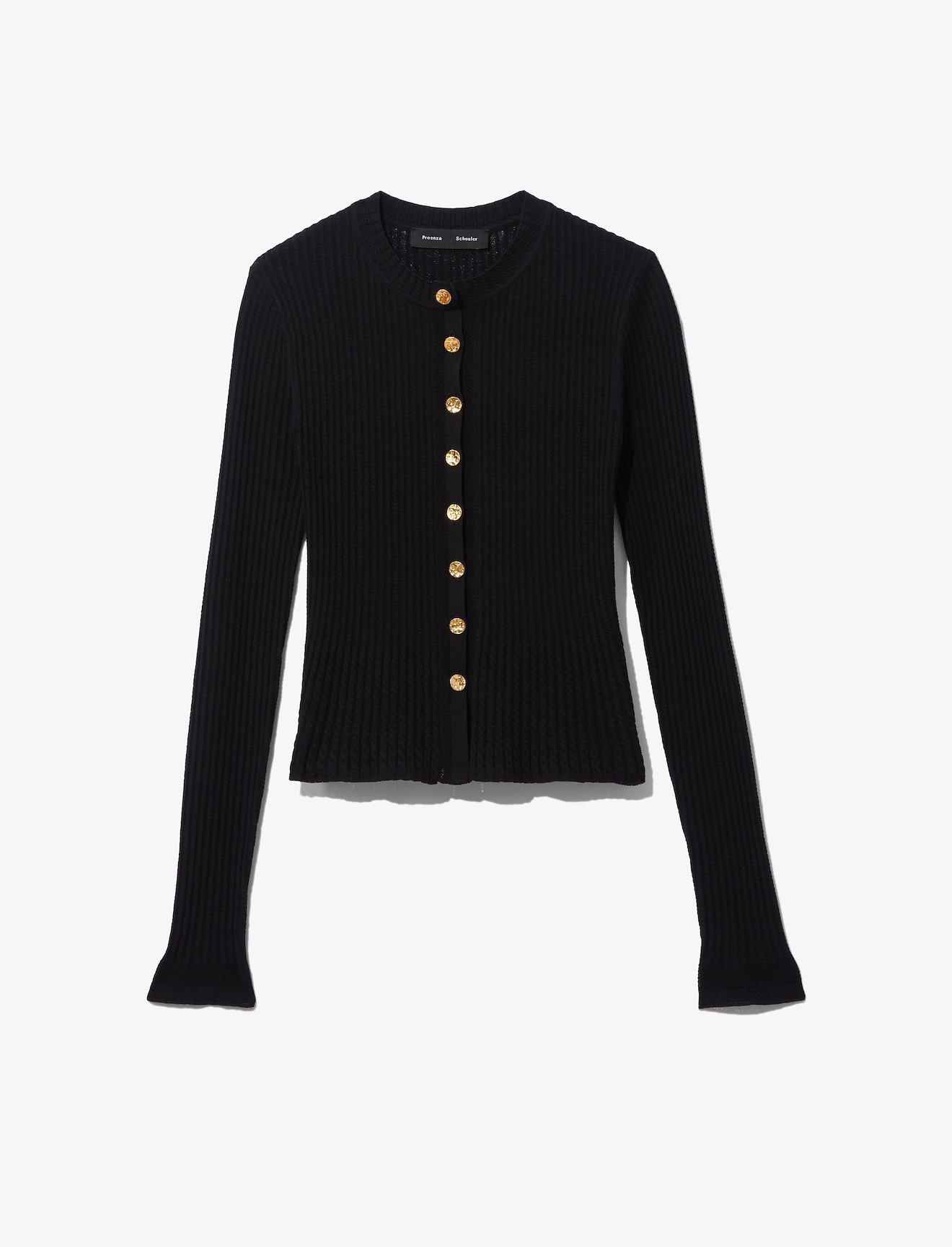 Peplum Rib Knit Cardigan #4