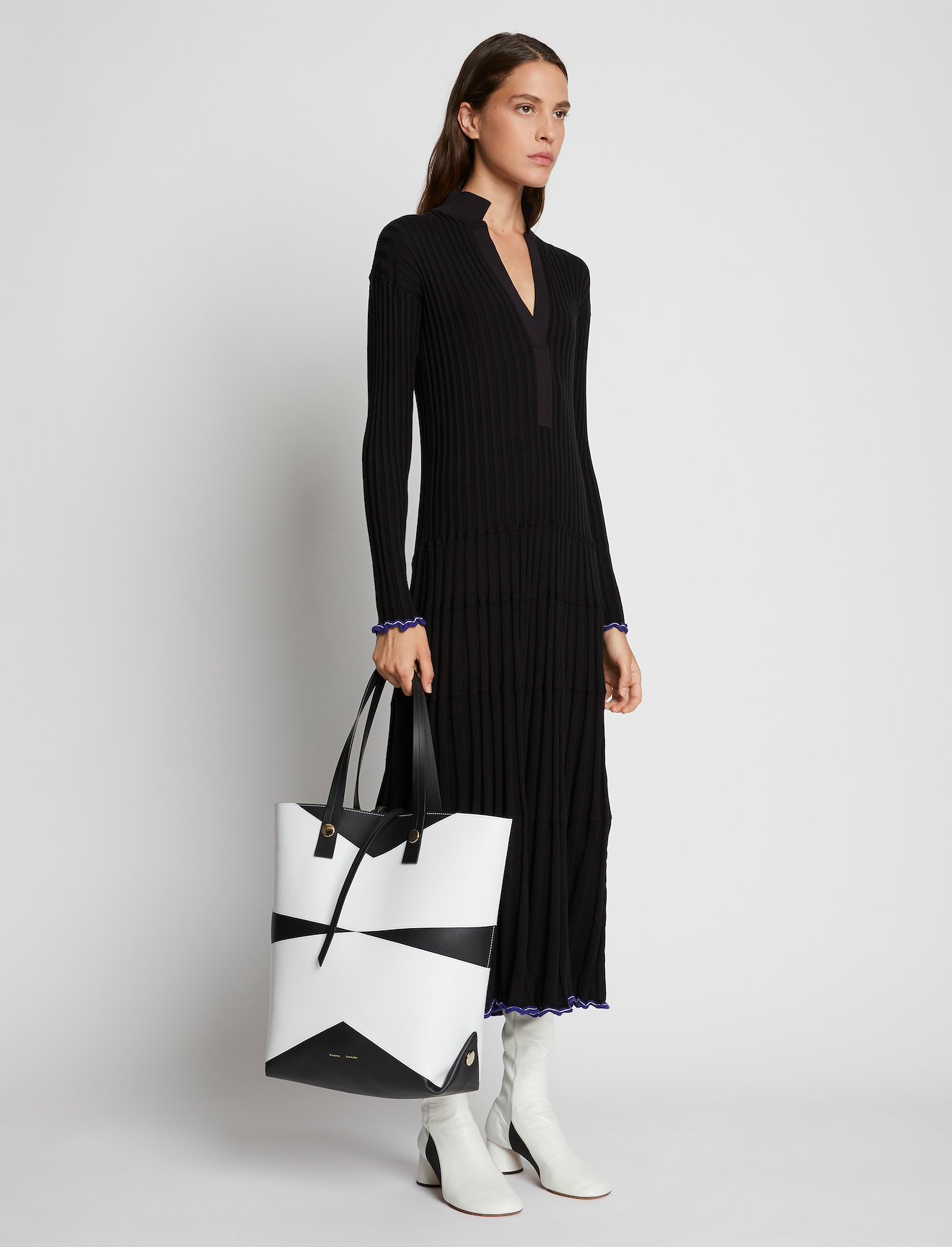 Pieced North South Tobo Tote #1