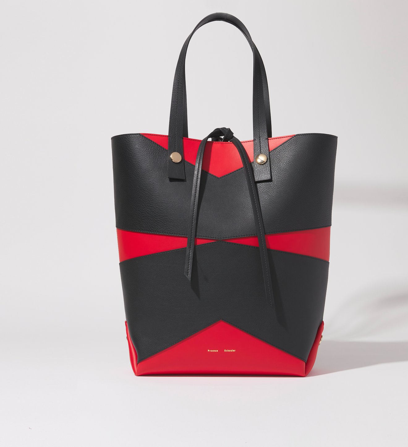 Pieced North South Tobo Tote