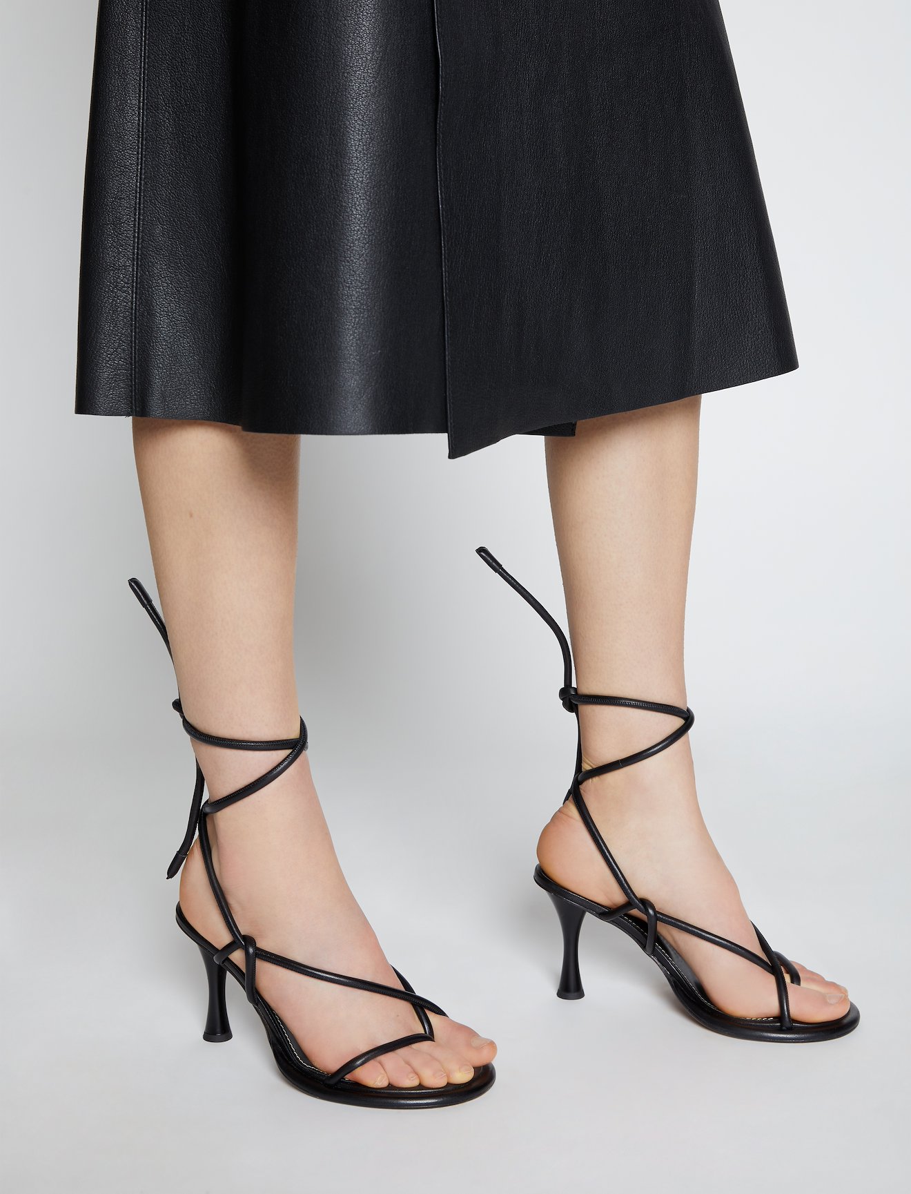 Pipe Strappy Thong Sandals #4