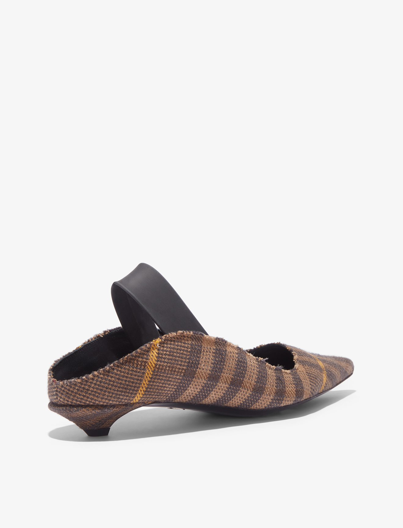 Plaid Slingback Pumps #2