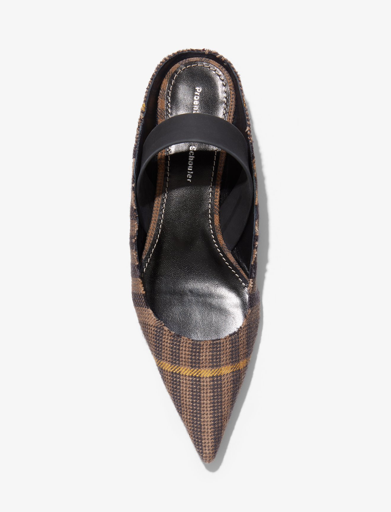 Plaid Slingback Pumps #3