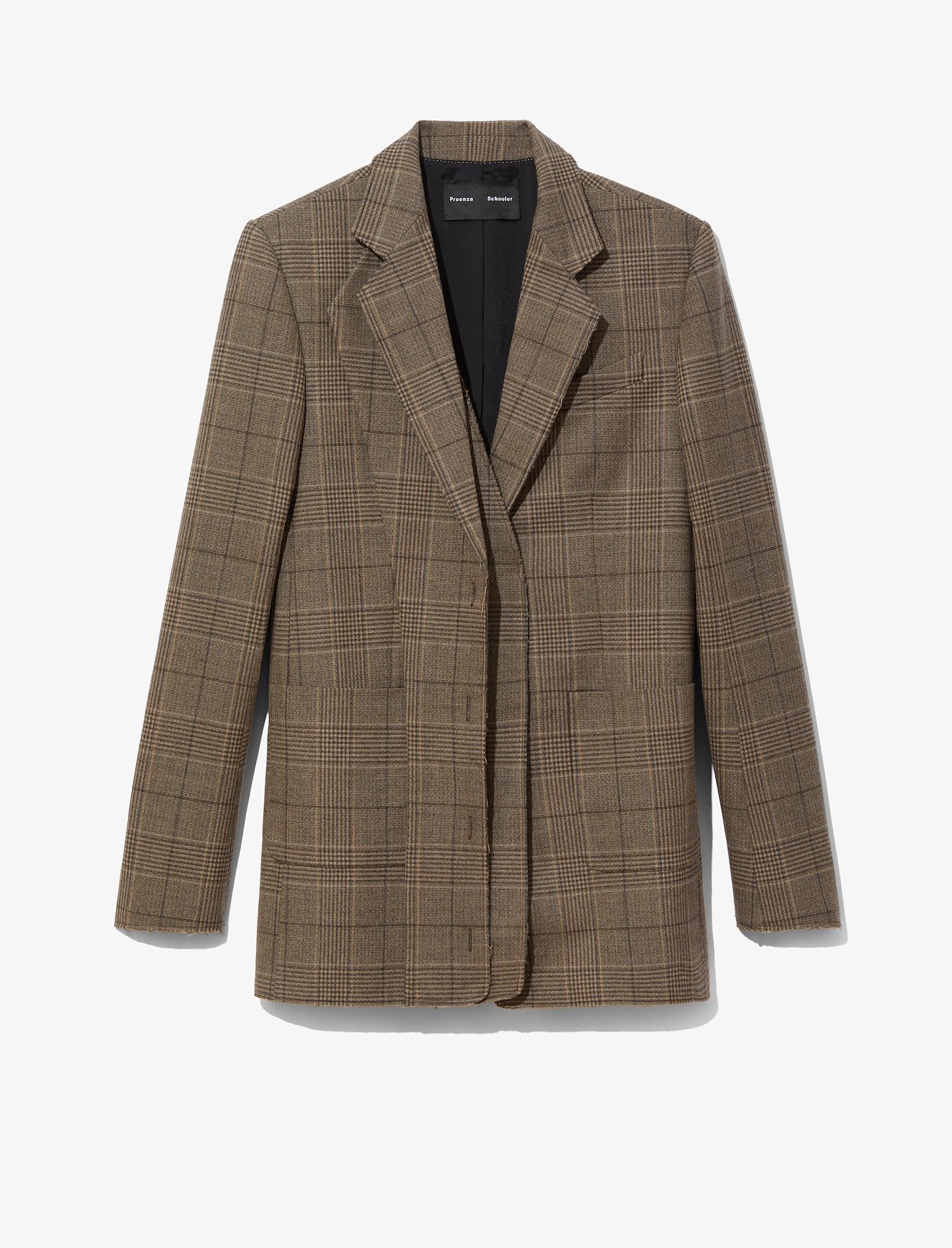 Plaid Suiting Blazer #4