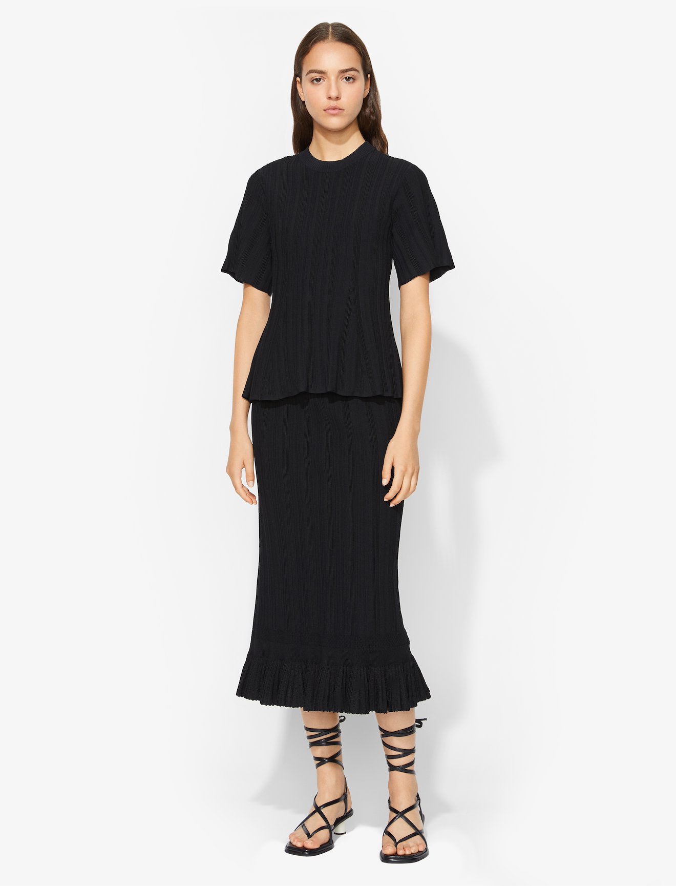Plissé Knit Skirt #2