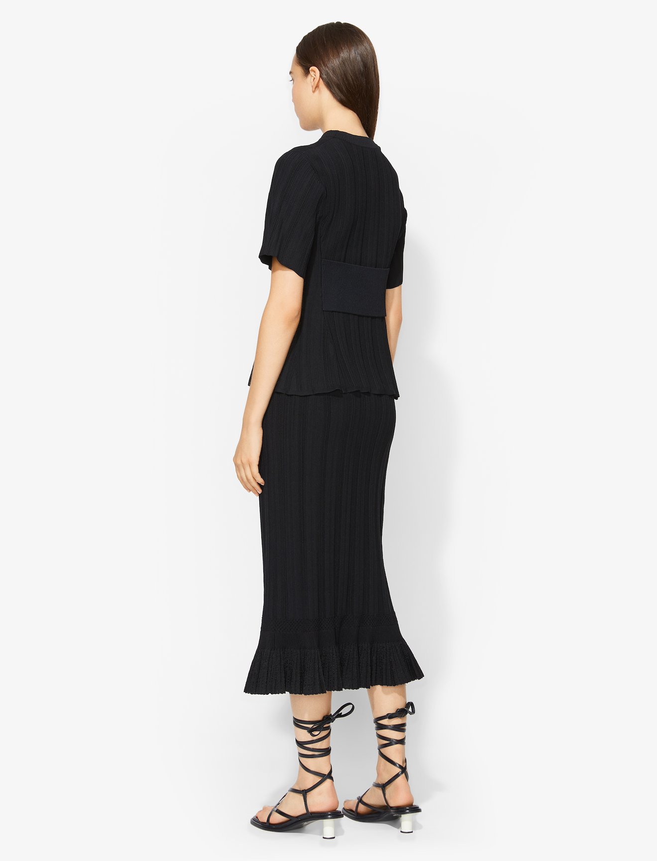 Plissé Knit Skirt #3