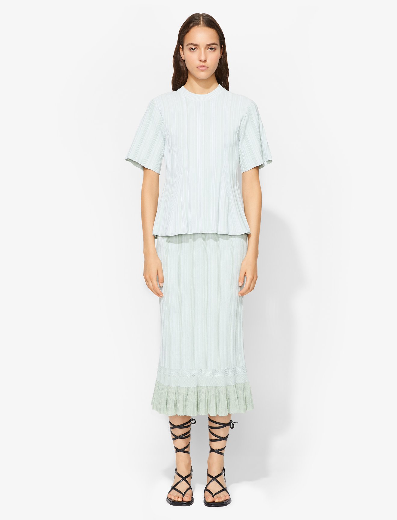 Plissé Knit Skirt #2
