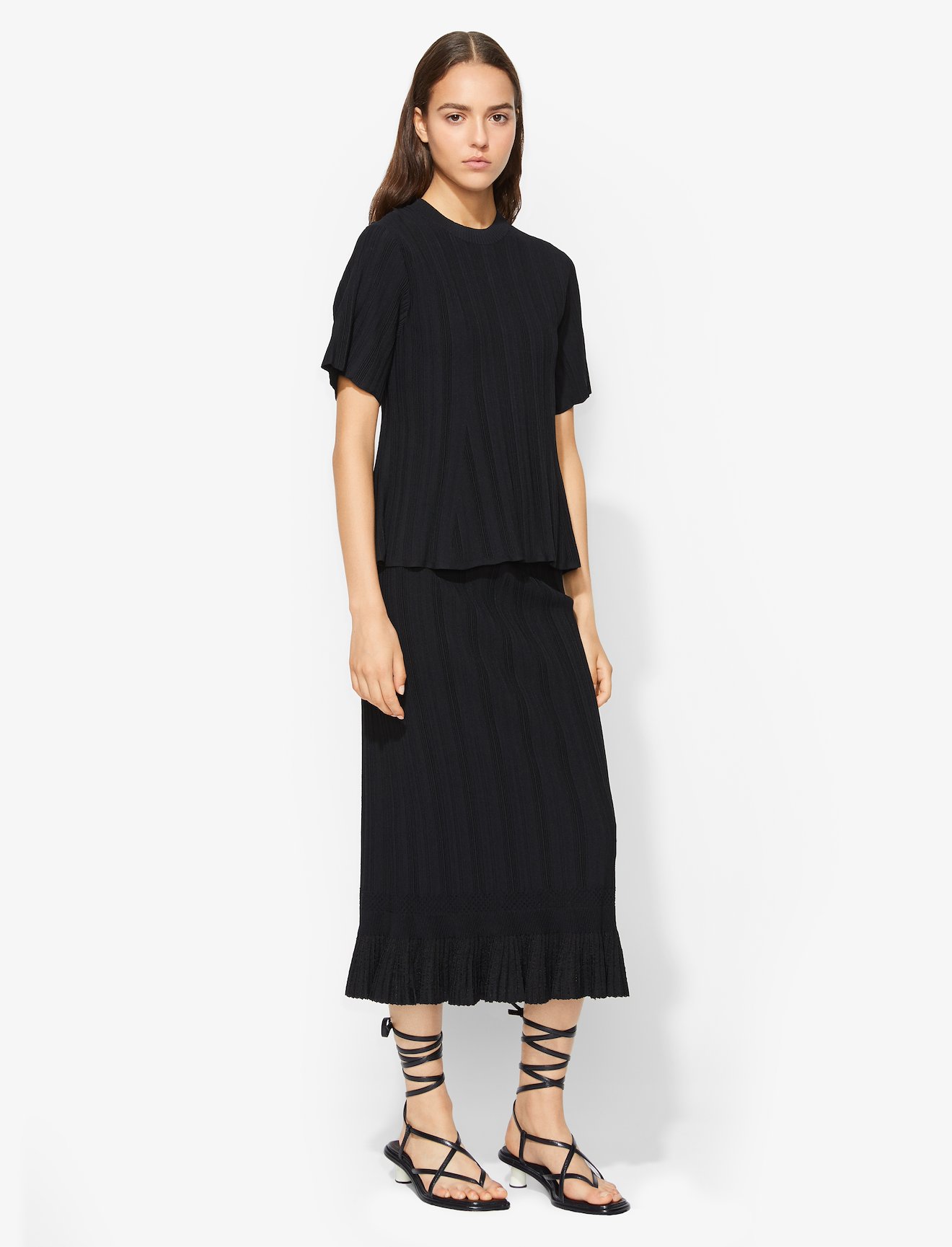 Plissé Knit Top #2