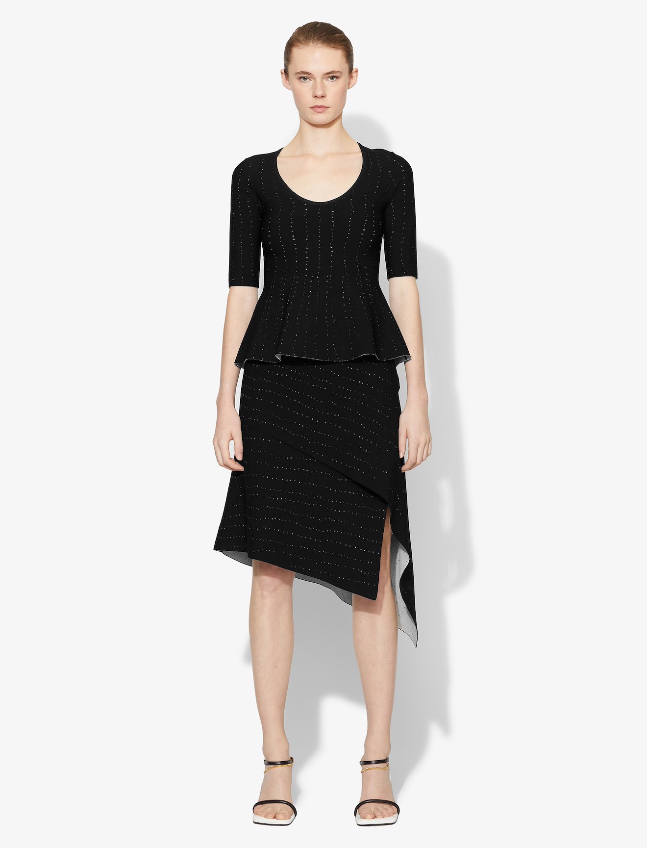 Pointelle Knit Skirt #1