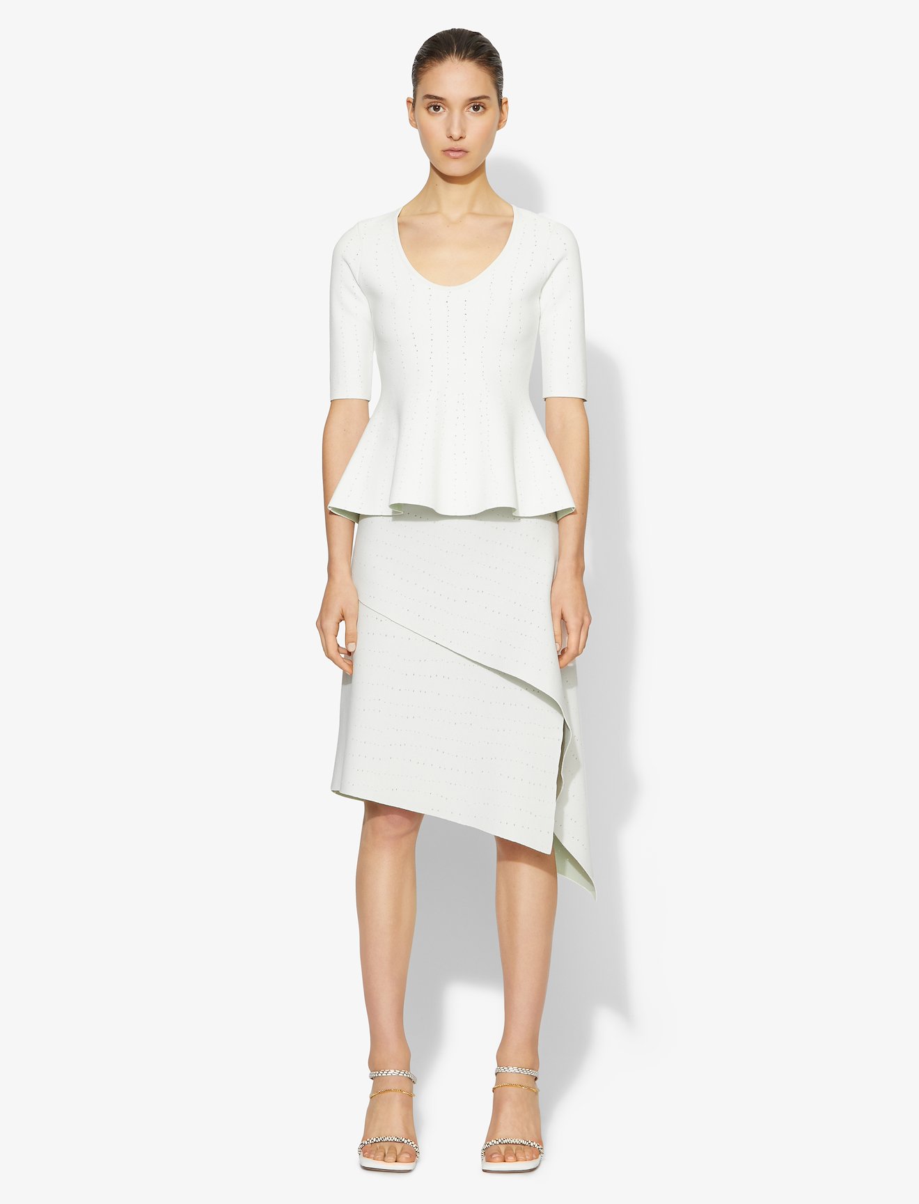 Pointelle Knit Skirt #1