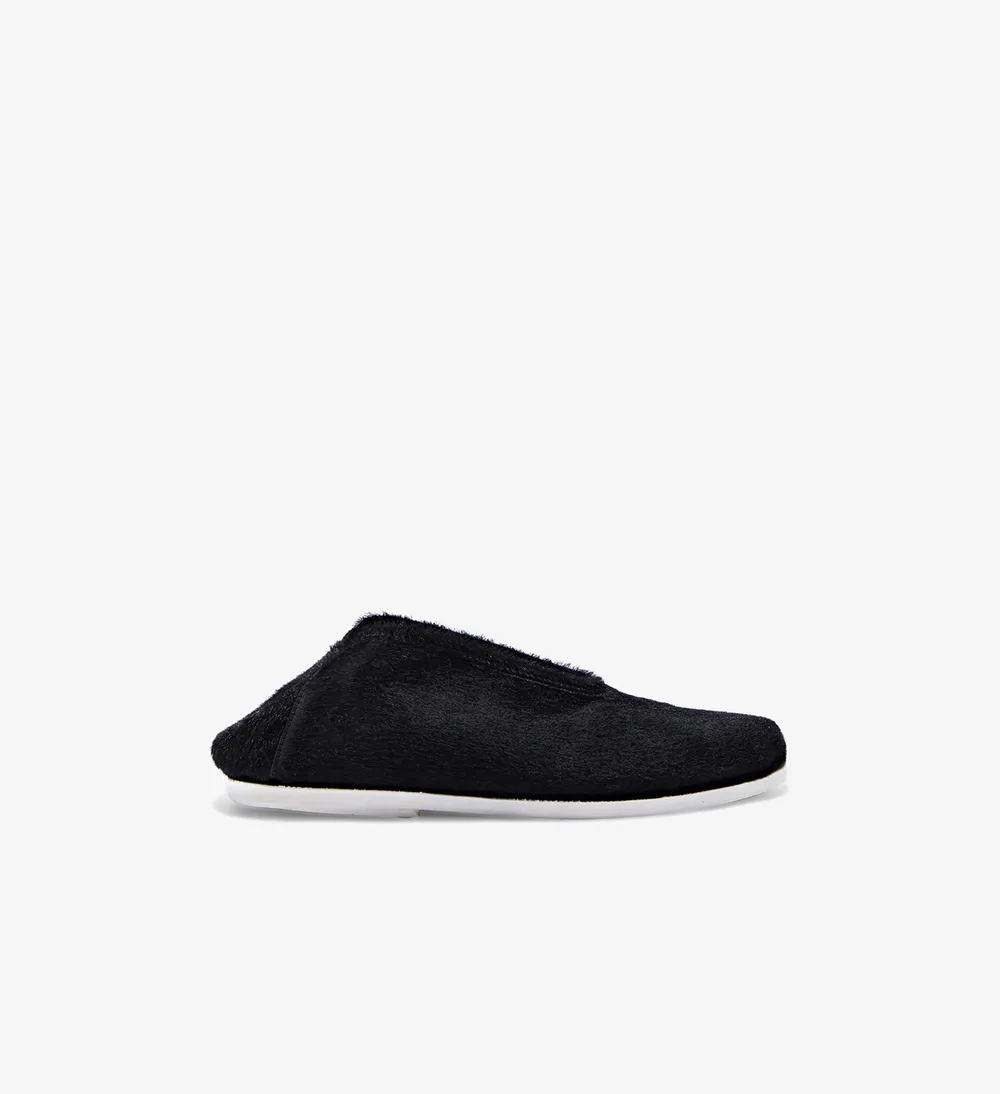 Pony Hair Slip-Ons