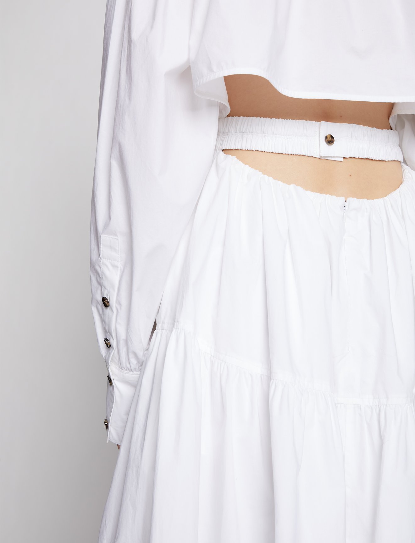 Poplin Open Back Dress #3