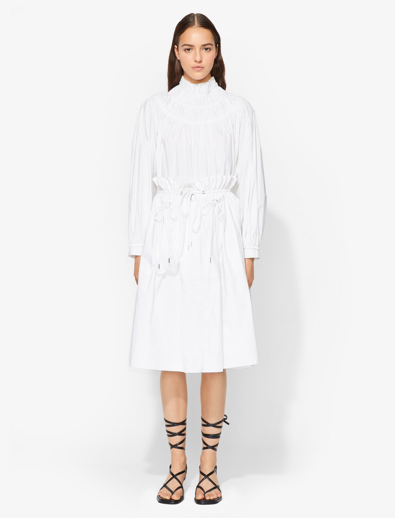 Poplin Paperbag Skirt #6