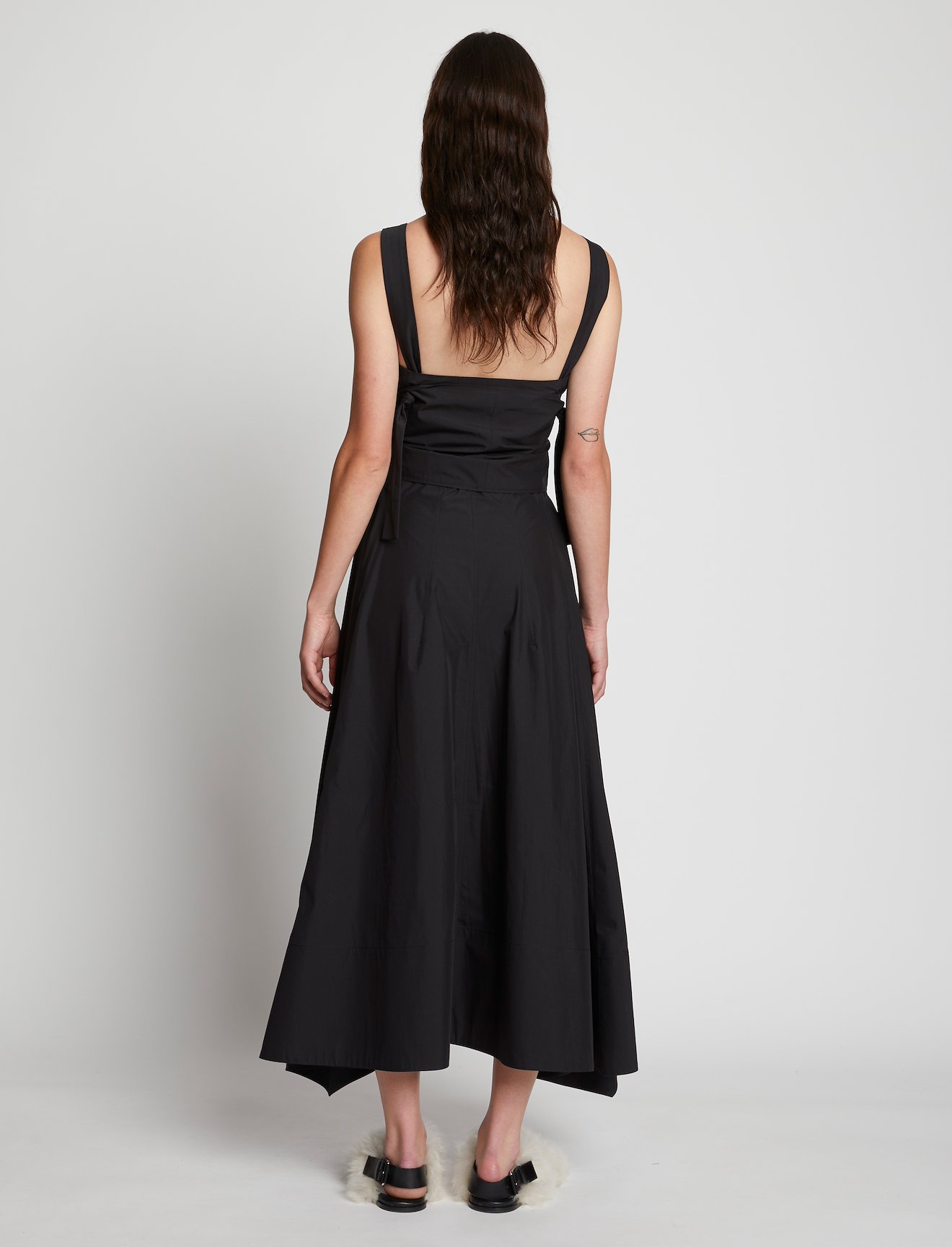 Poplin Seamed Tank Dress #2