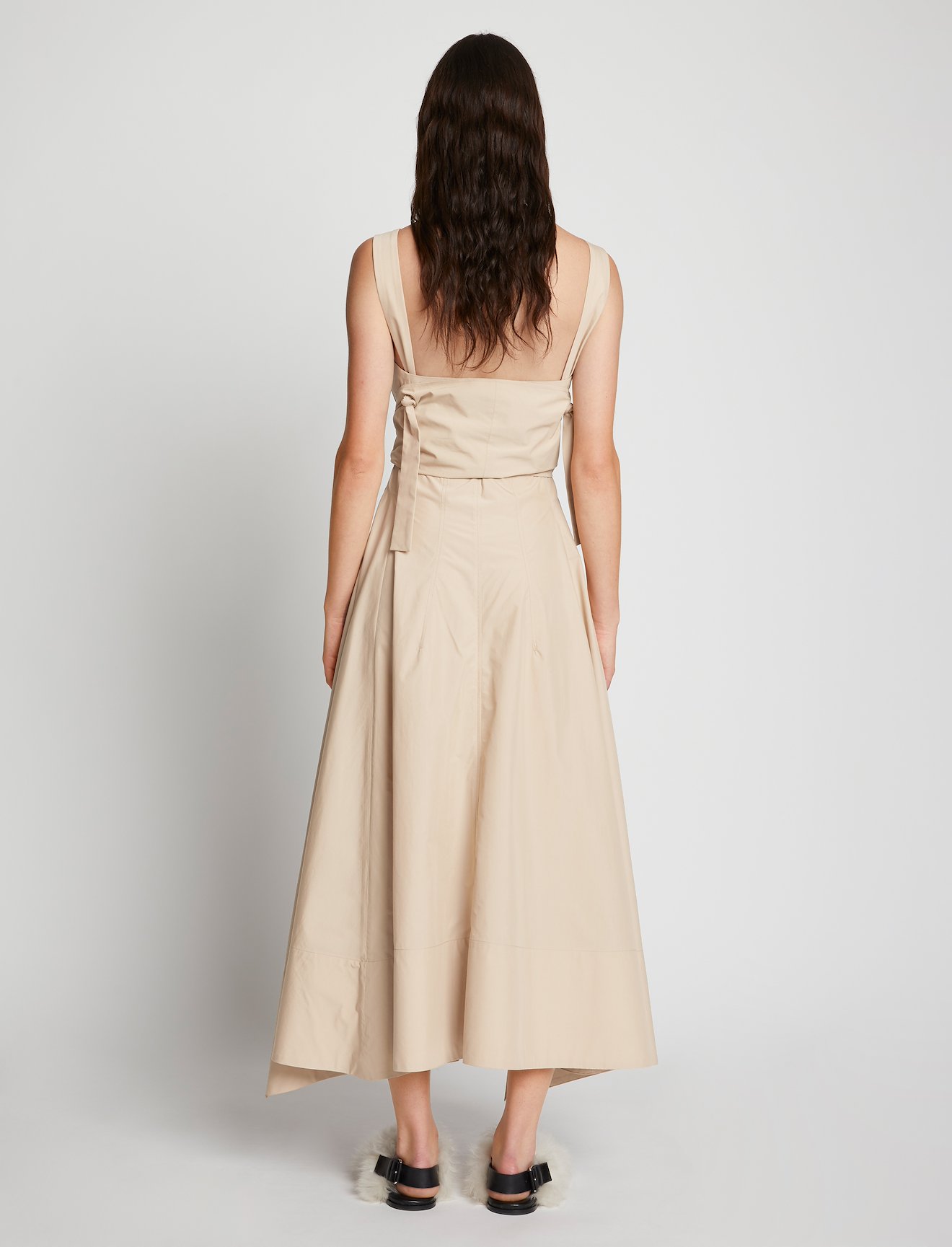 Poplin Waist Tie Dress #2