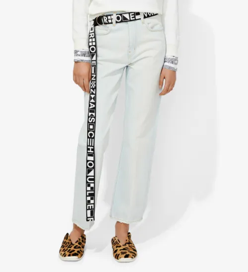 PSWL Cropped Straight Jeans