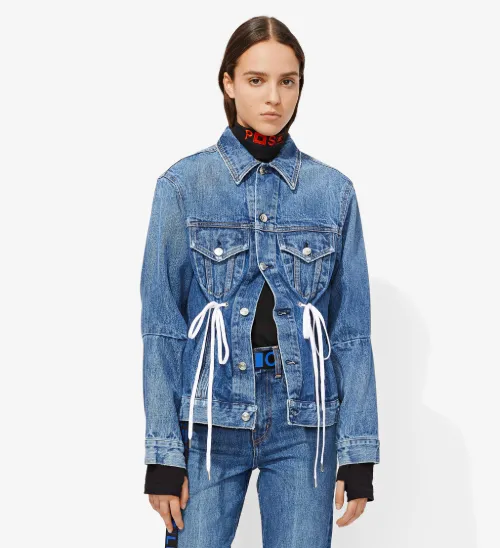 PSWL Denim Drawstring Jacket