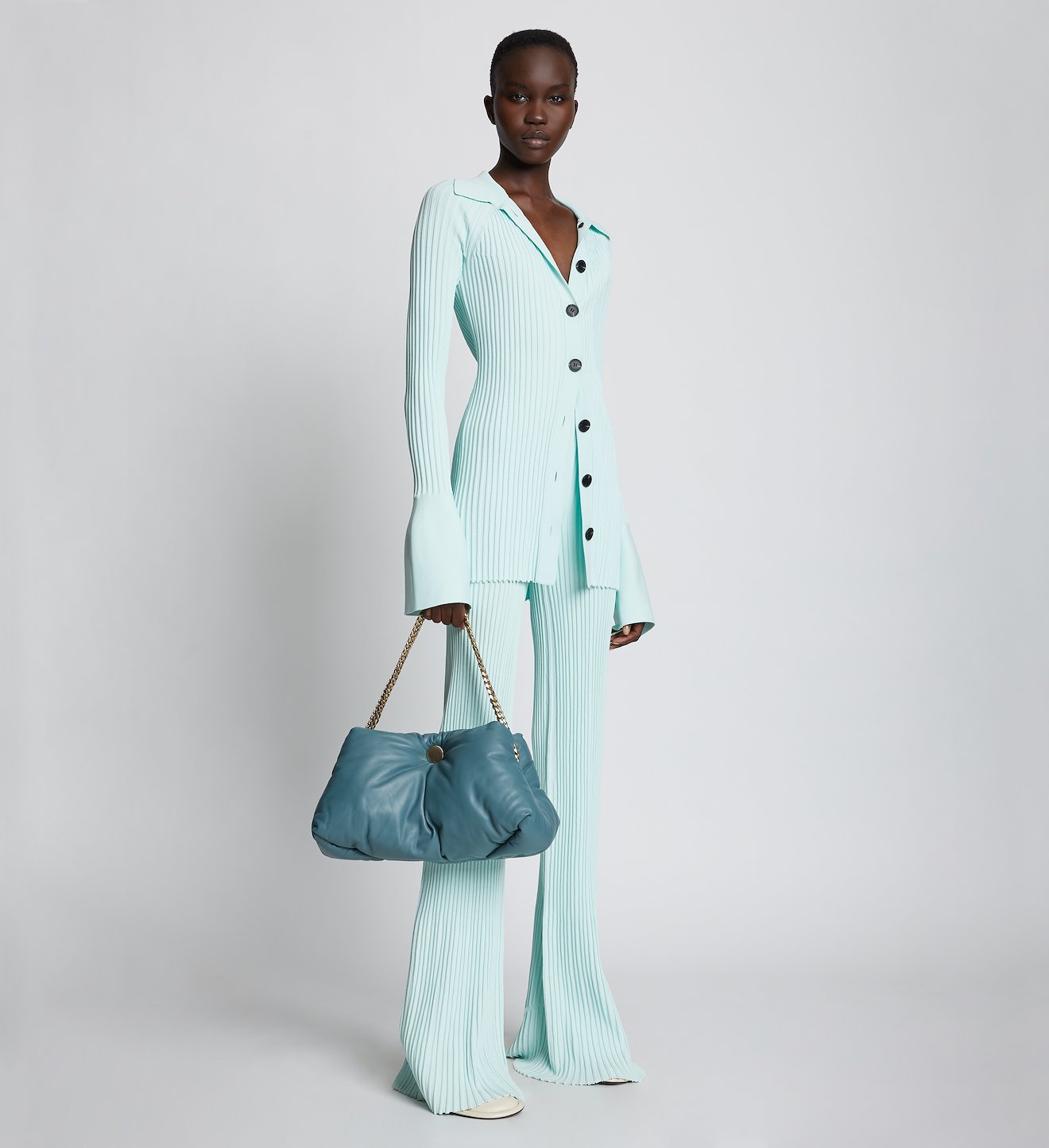 Puffy Chain Tobo Bag