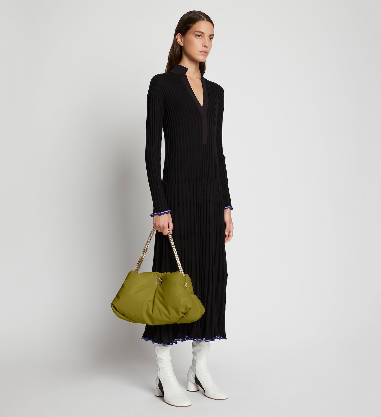 Puffy Chain Tobo Bag