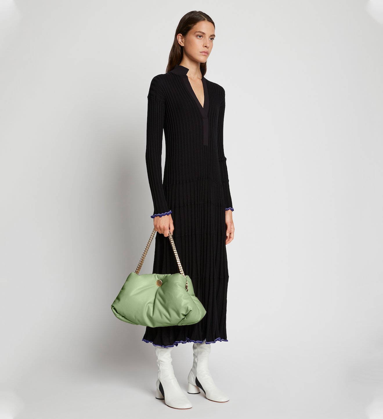 Puffy Chain Tobo Bag