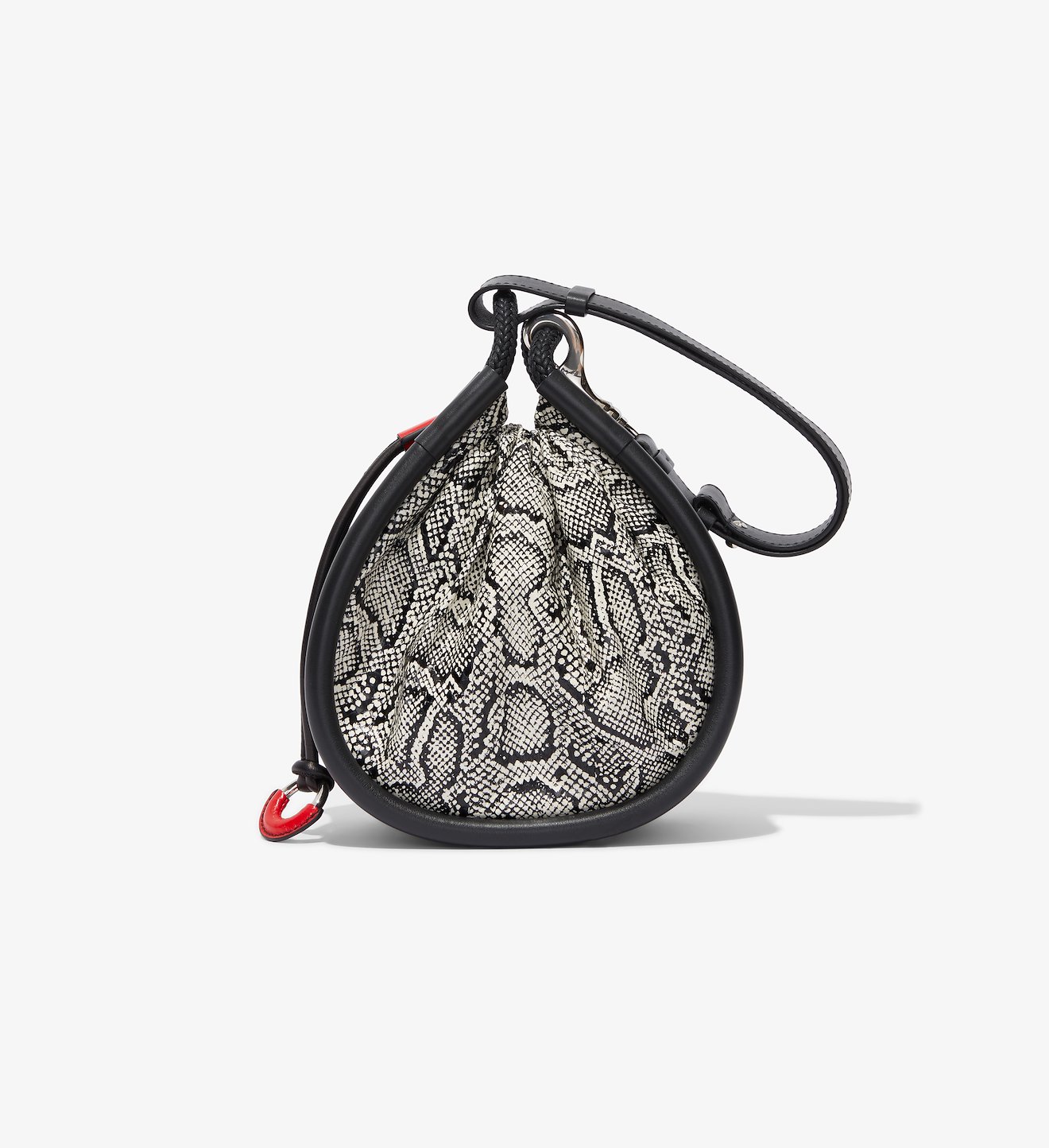 Python Embossed Small Canteen Bag