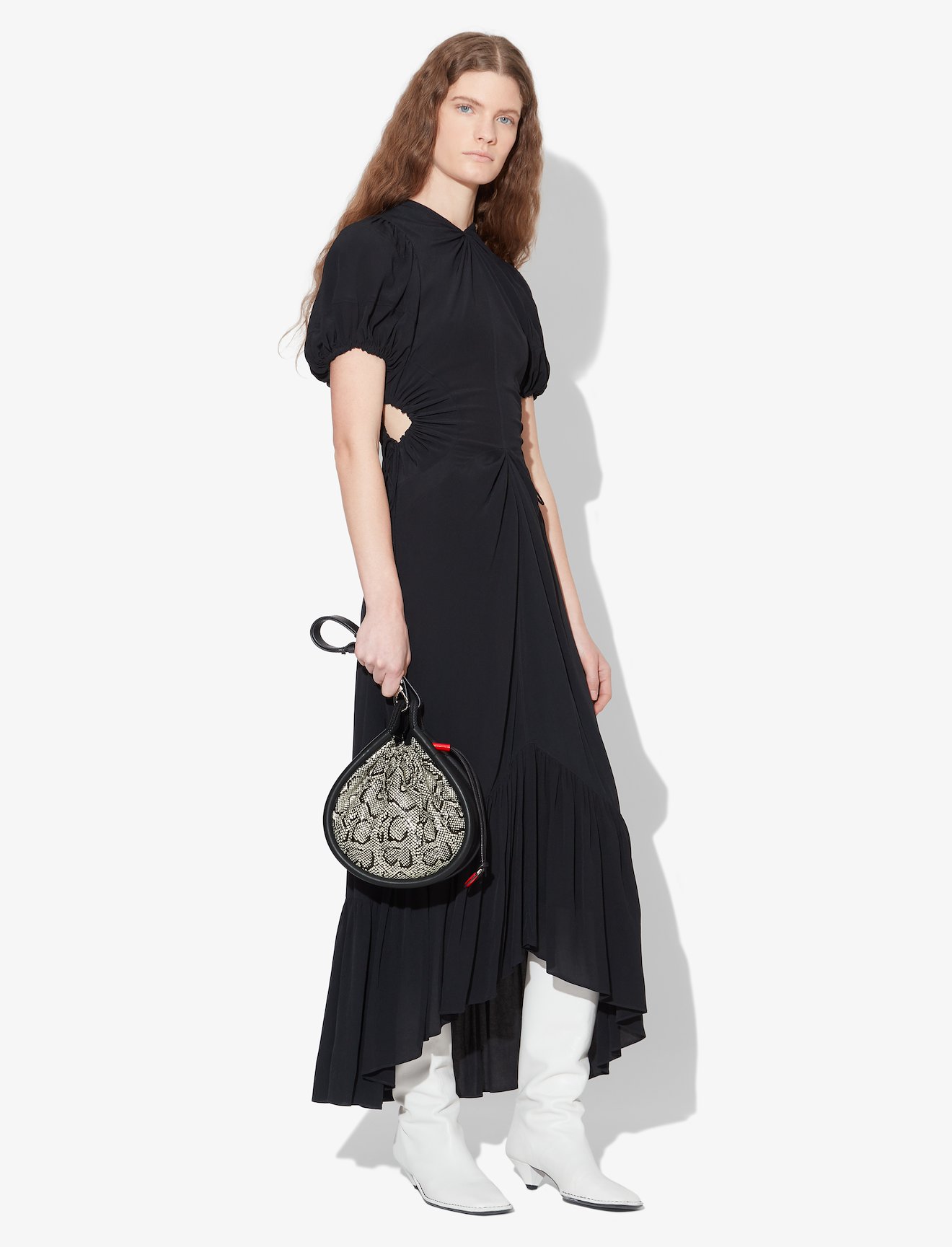 Python Embossed Small Canteen Bag #2