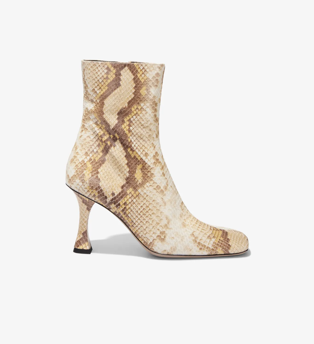 white python booties