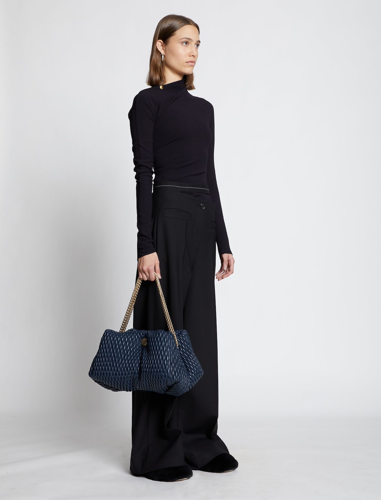 Quilted Chain Tobo Bag #1