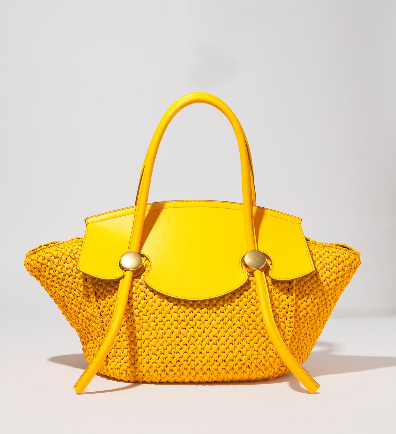 Raffia Pipe Bag