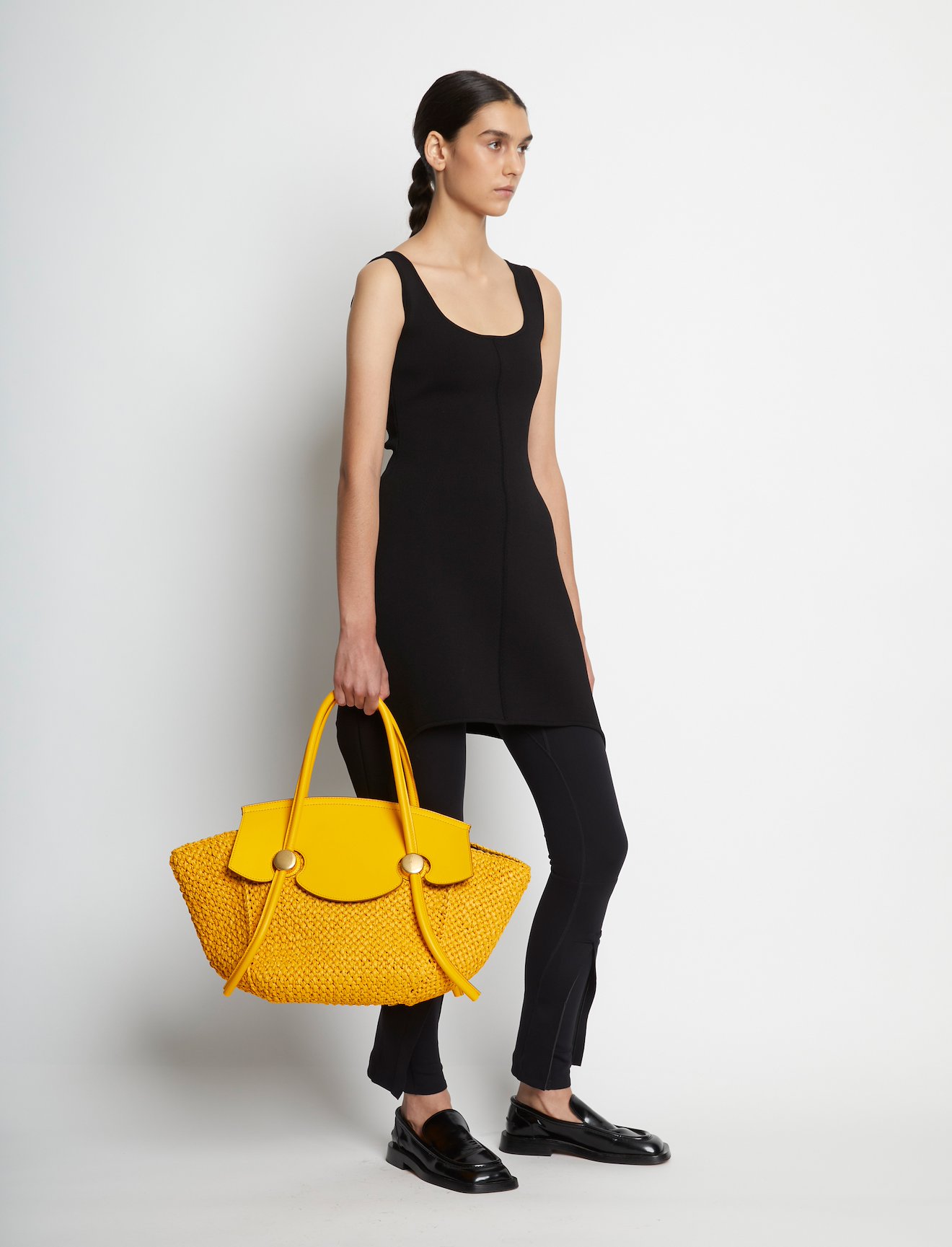 Raffia Pipe Bag #1